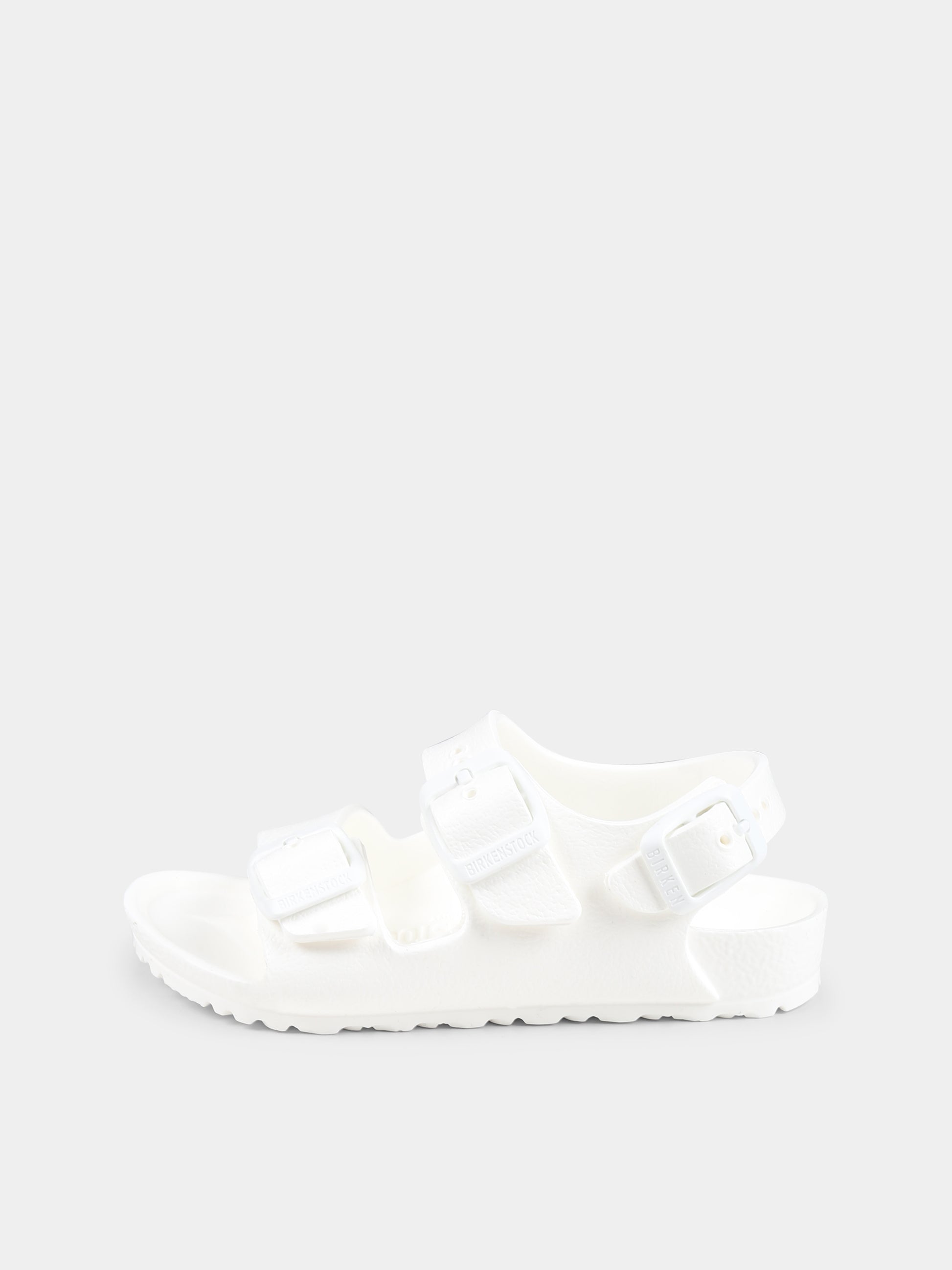 Sandali bianchi Milano EVA Kids per bambini con logo,Birkenstock,1019458 MILANO GOMMA