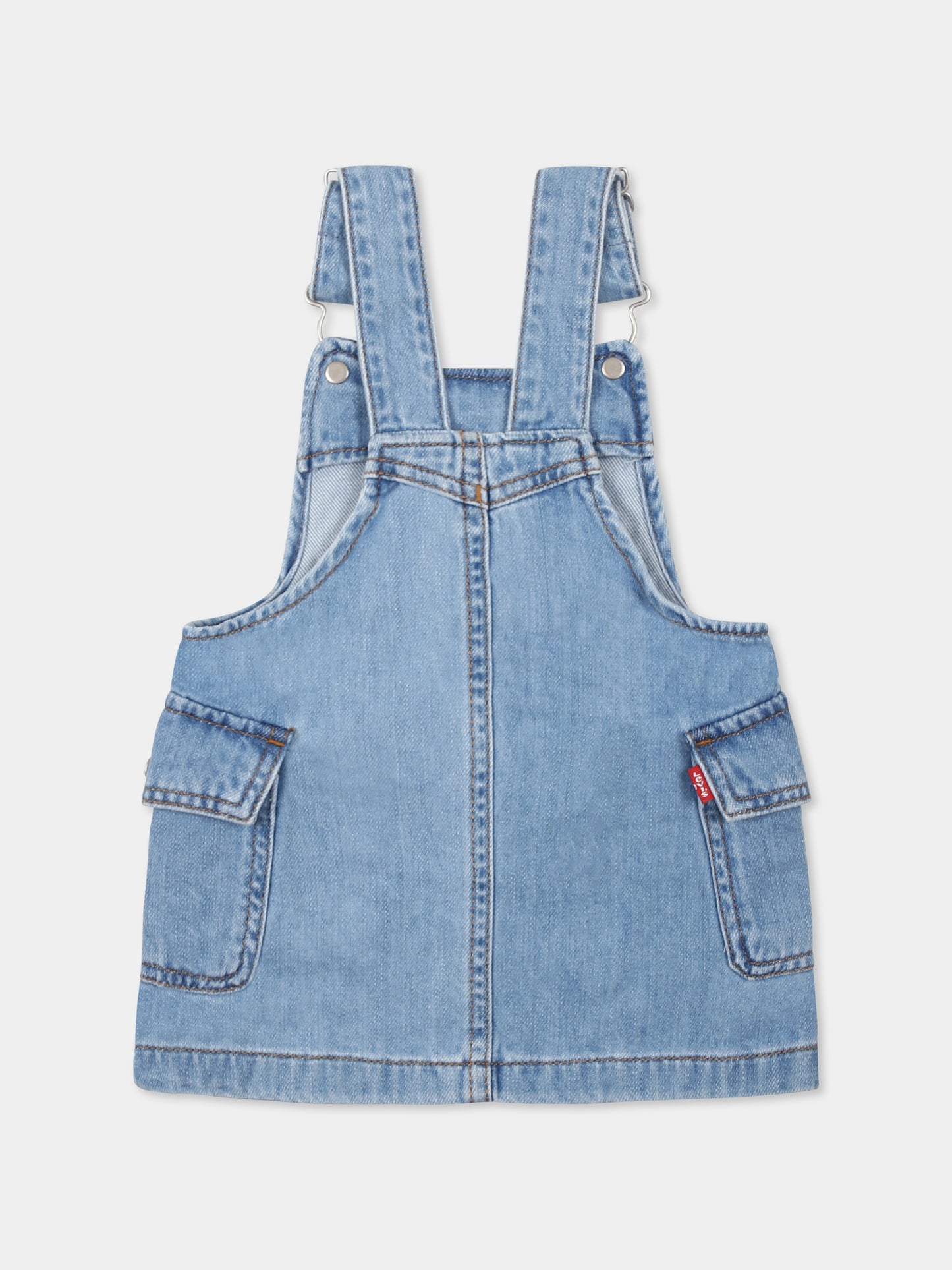 Salopette denim per neonata,Levi's Kids,M257 L9V