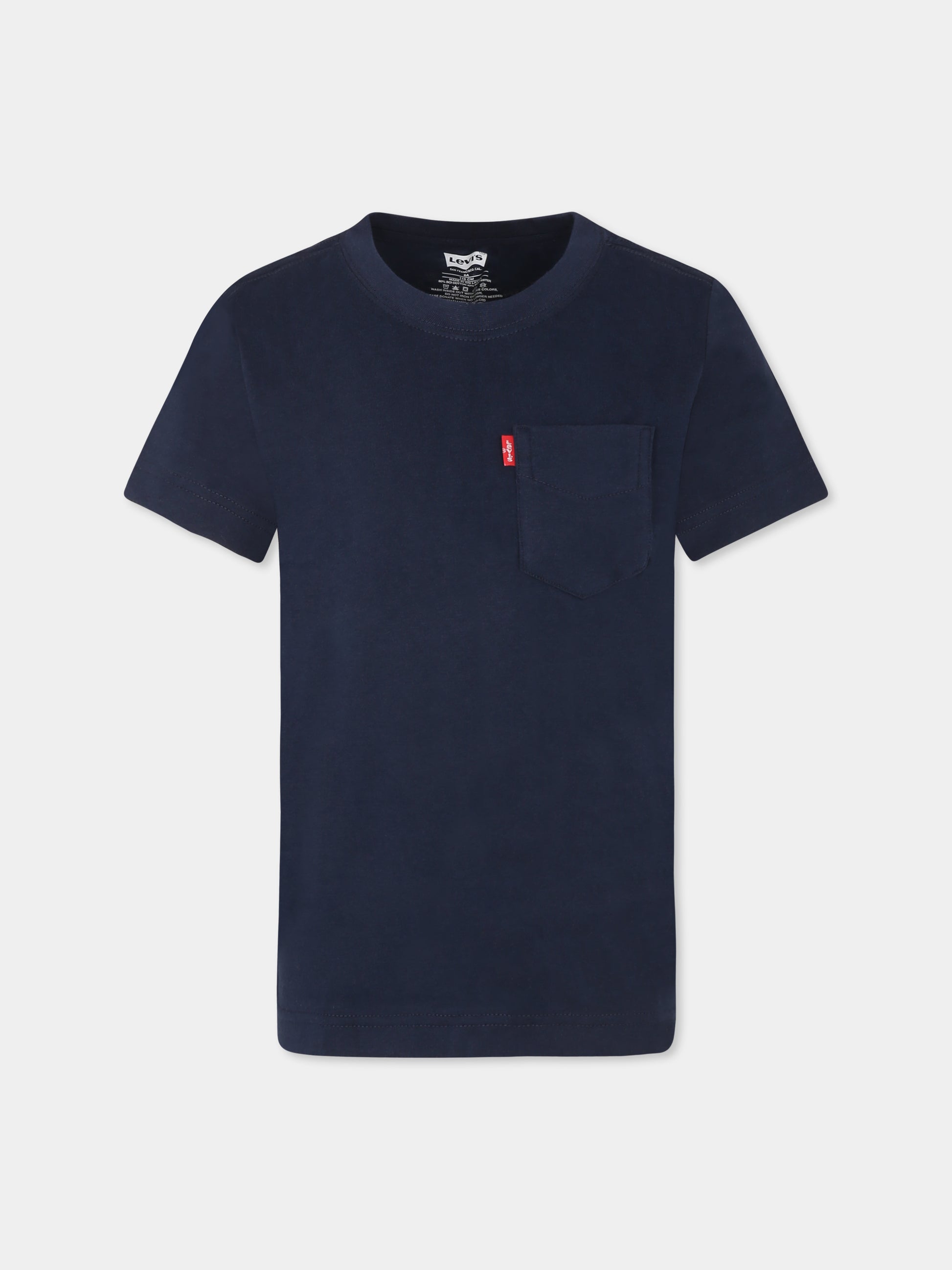 T-shirt blu per bambino,Levi's Kids,M359 C8D