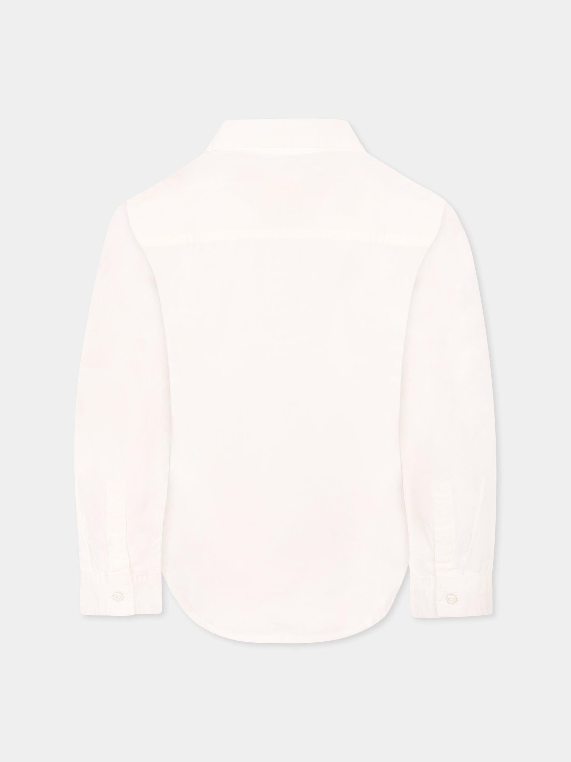 Camicia bianca per bambino con logo,Levi's Kids,N129 W1T