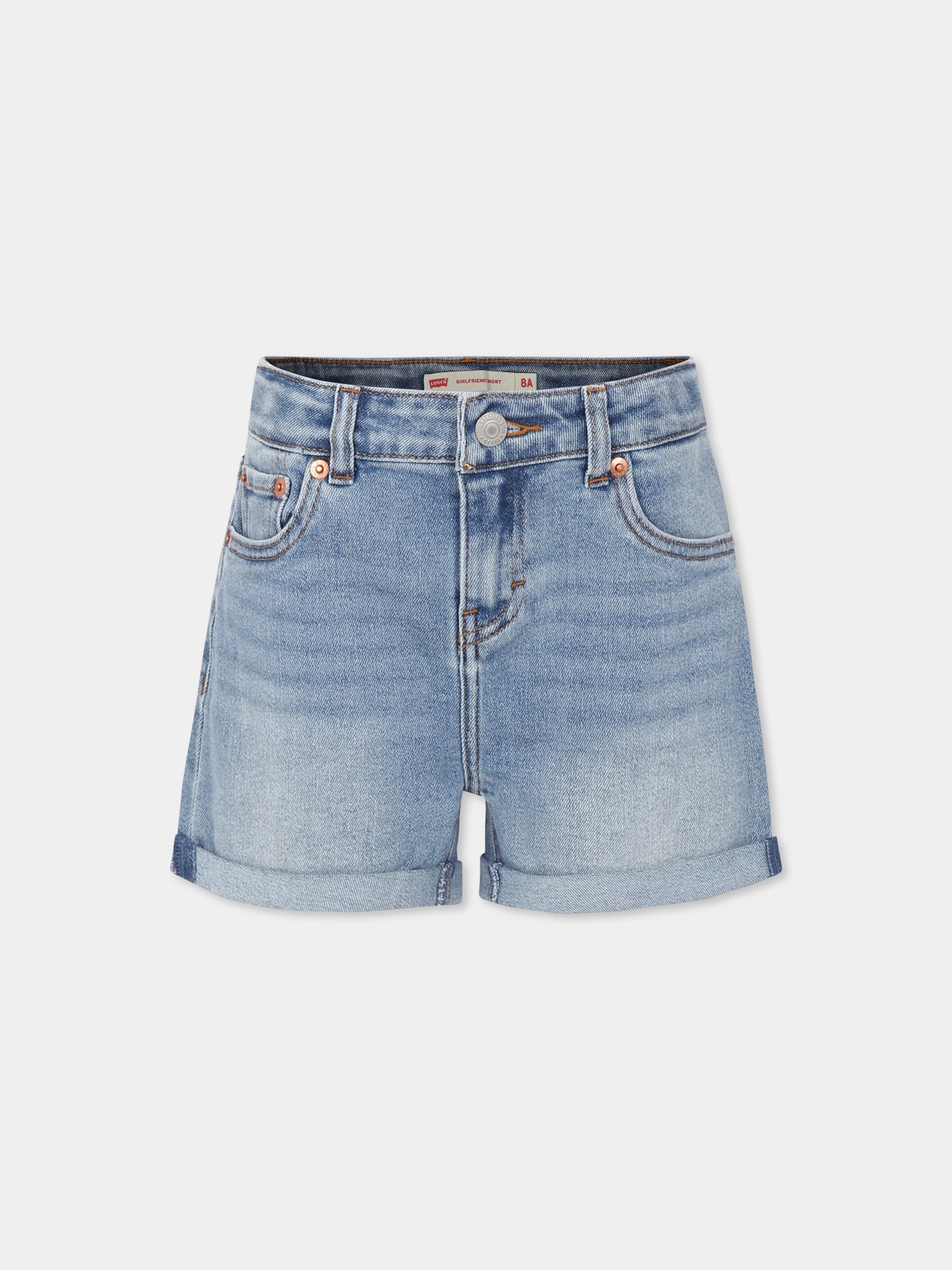 Shorts denim per bambina,Levi's Kids,H272 MDV