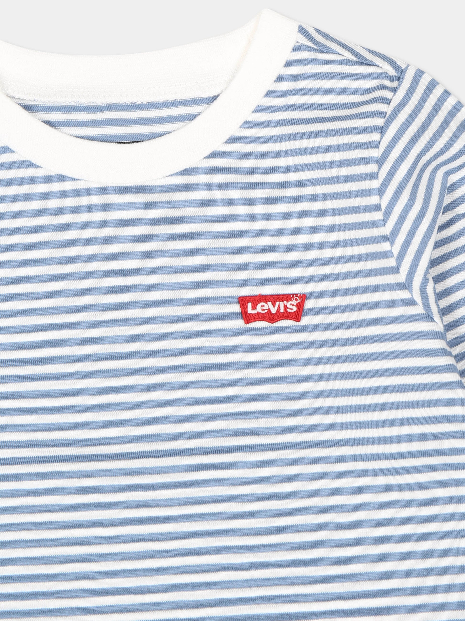 T-shirt blu per neonato con logo,Levi's Kids,24SLK6EK802 BIA