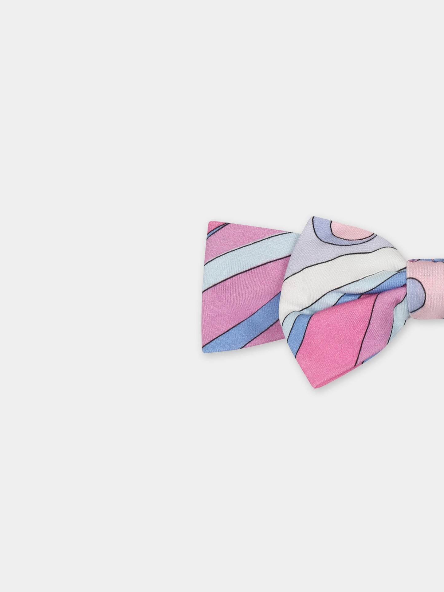 Fascia multicolor per neonata con stampa marmo,Emilio Pucci Junior,PW0033 J0469 511MC