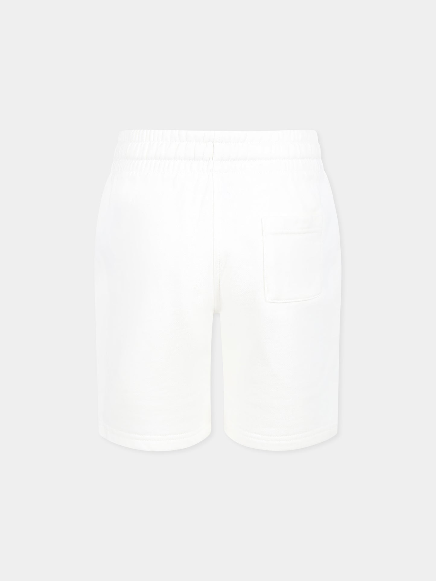 Ivory shorts for kids with oasi print