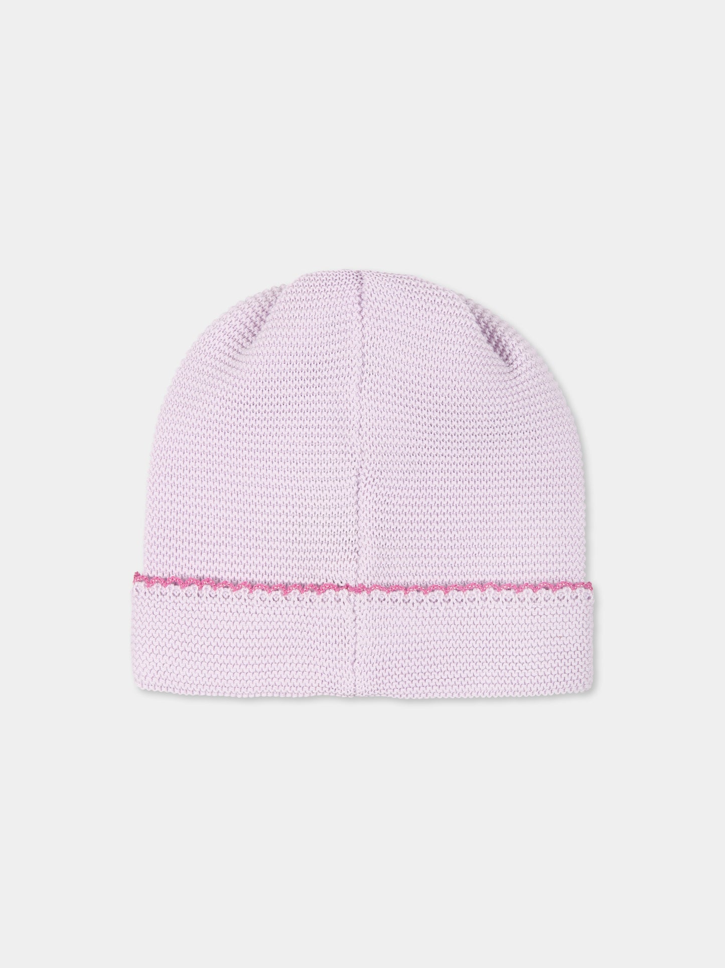 Cappello lilla per neonata,Little Bear,1121 GLICINE/PEONIA