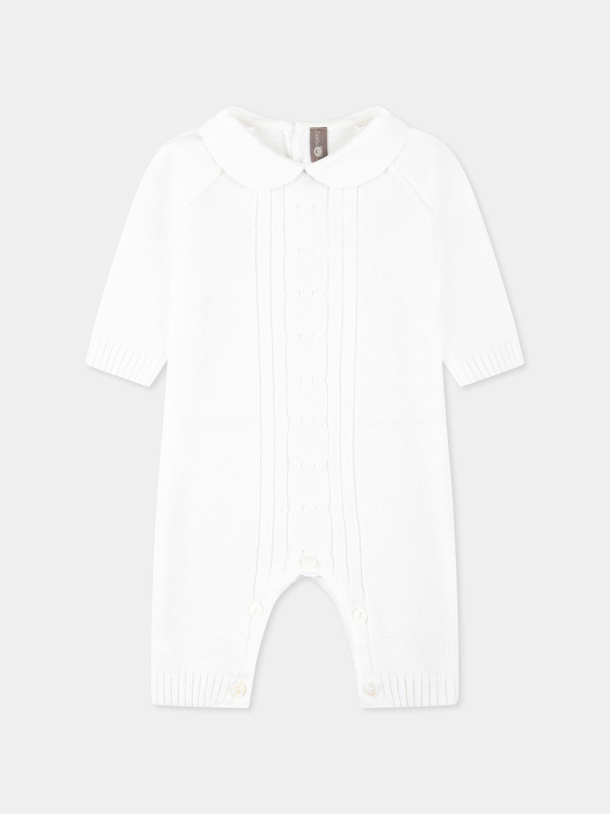 Tutina bianca per neonati,Little Bear,1112 BIANCO