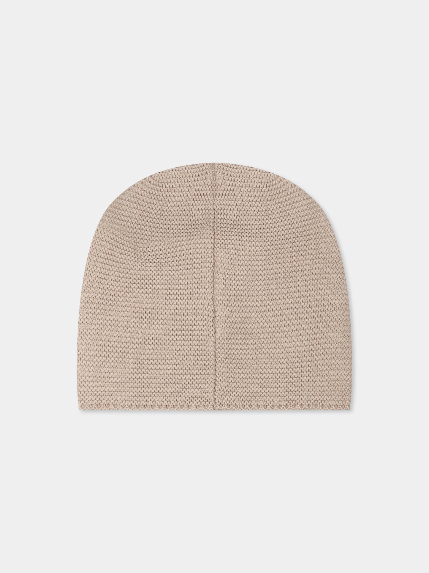 Beige hat for babykids