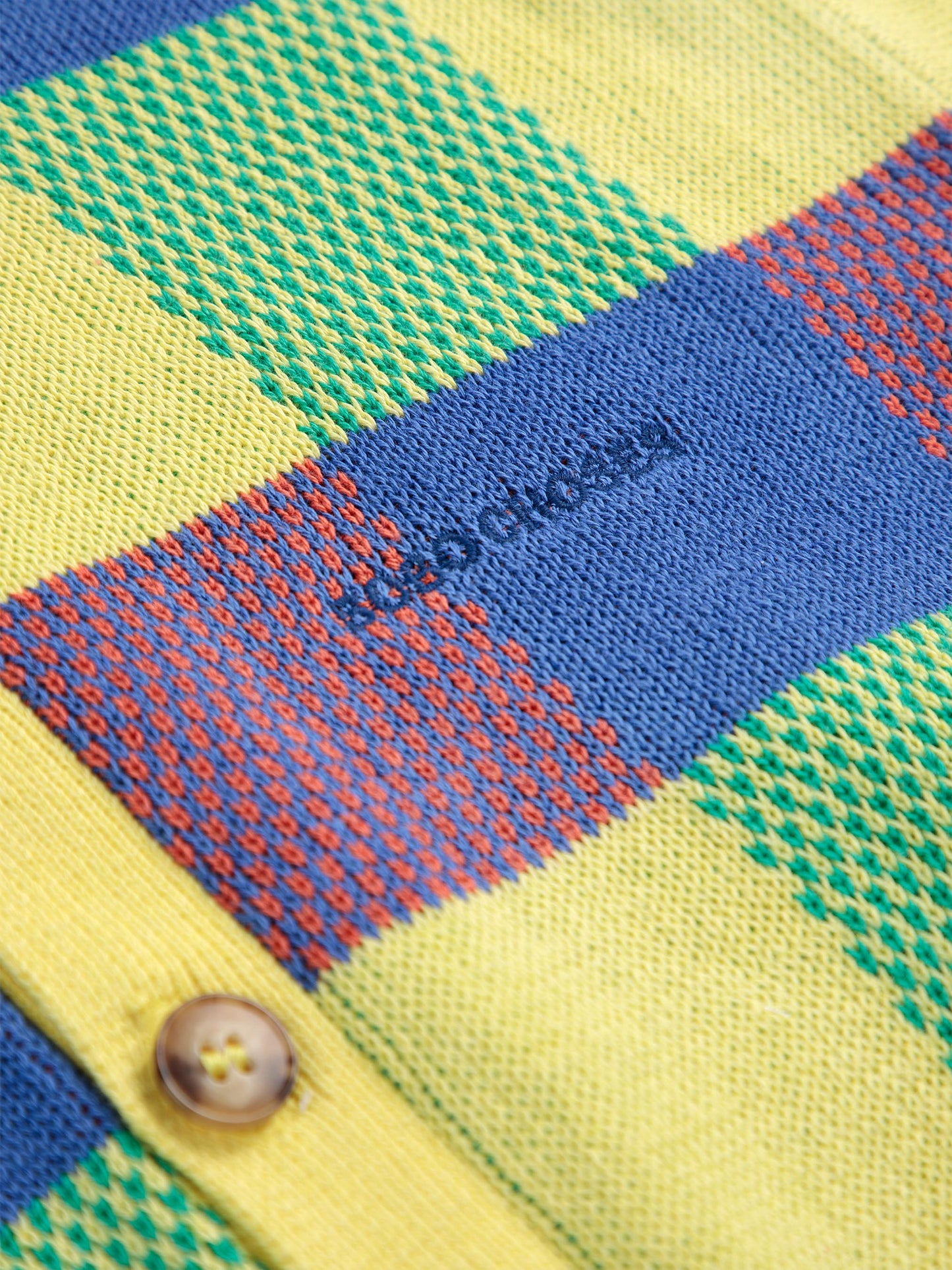 Cardigan multicolor per bambini con logo,Bobo Choses,B125AC101