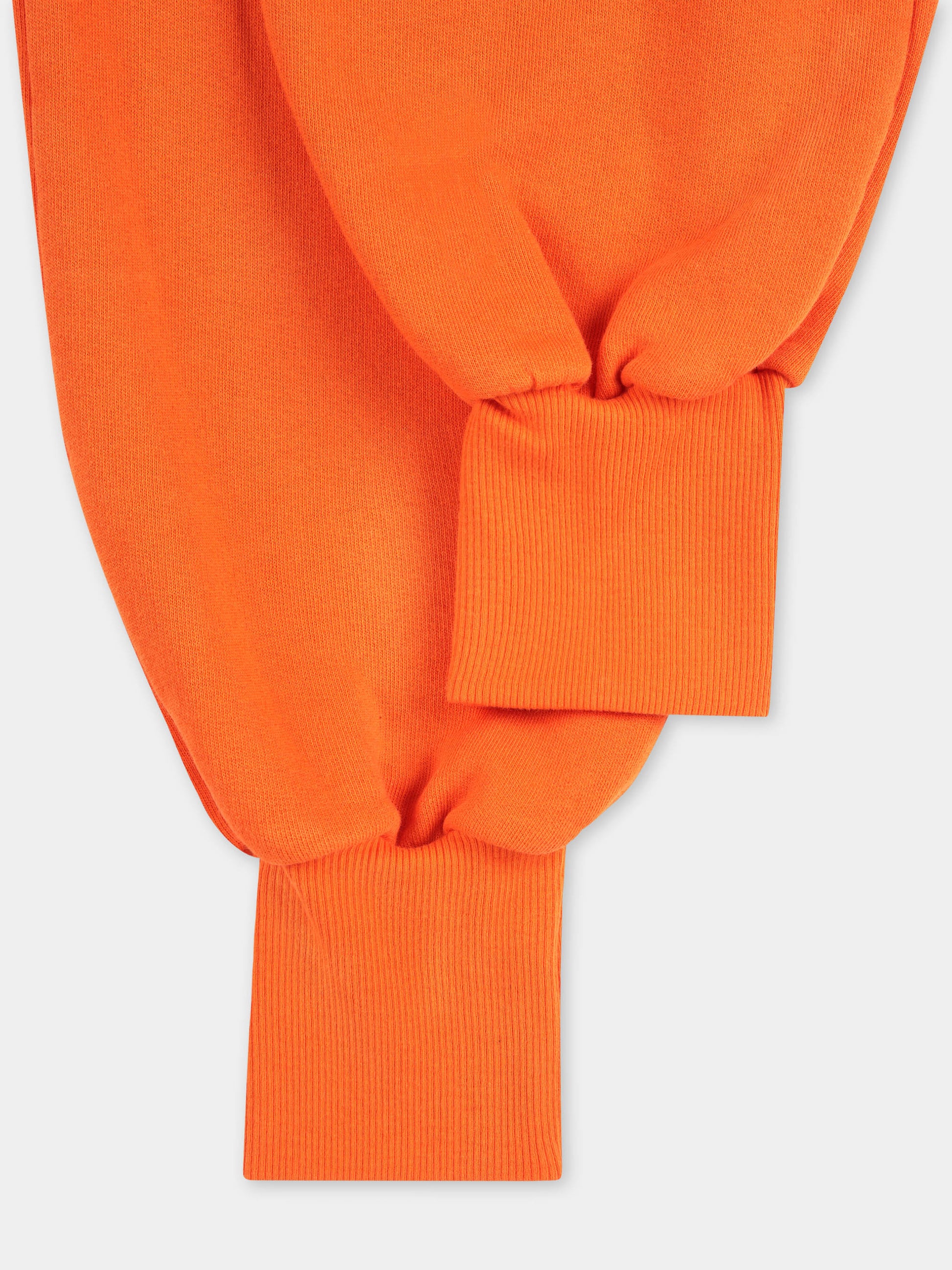 Pantaloni arancioni per bambini con logo,Bobo Choses,B125AC140