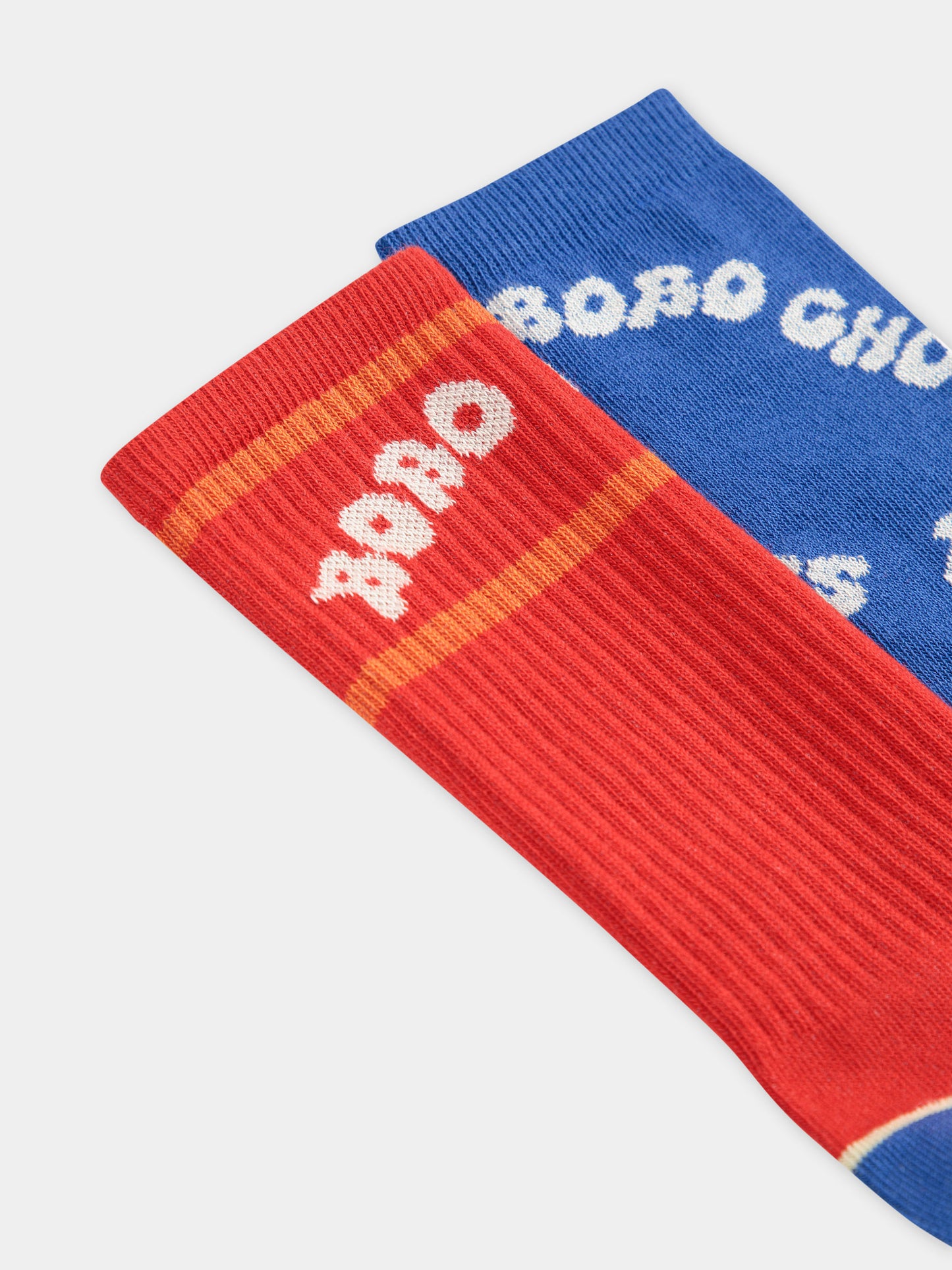 Multicolor sock set for kids with logo