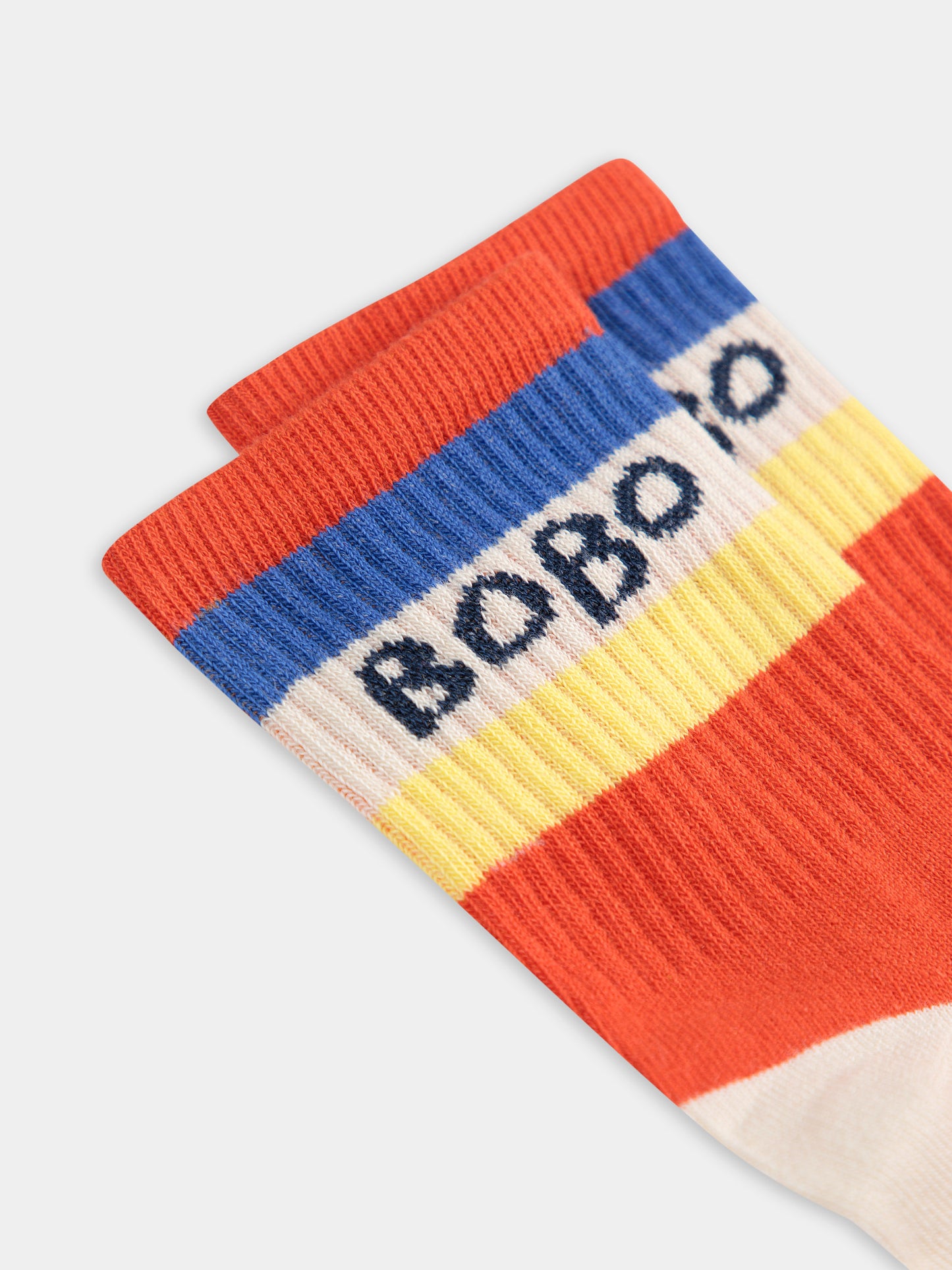 Calze rosse per bambini con logo,Bobo Choses,B125AI011