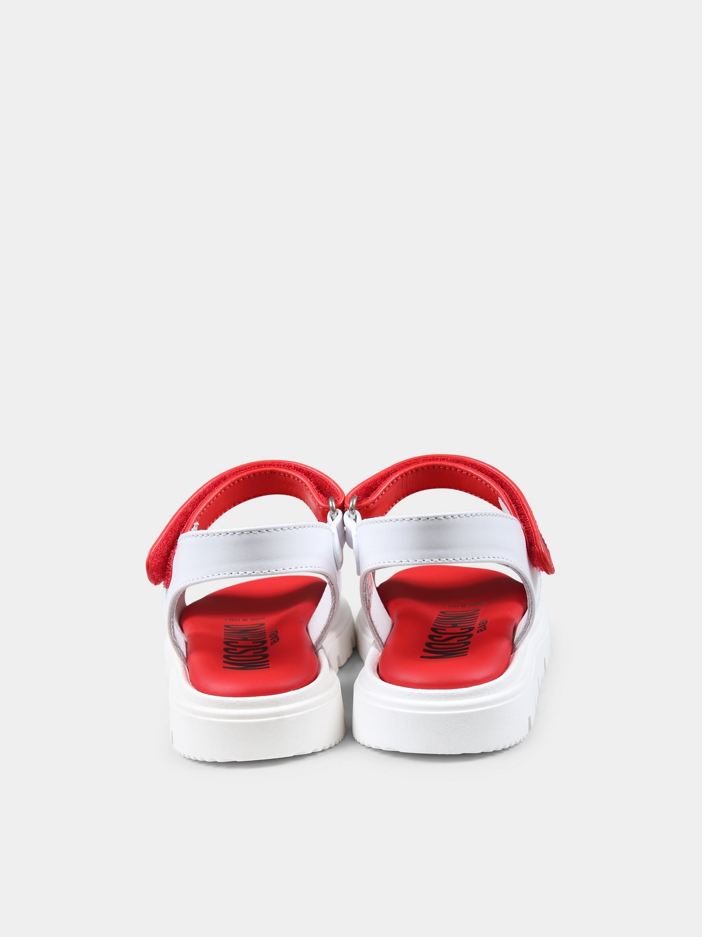 Red sandals for bab girl and girl