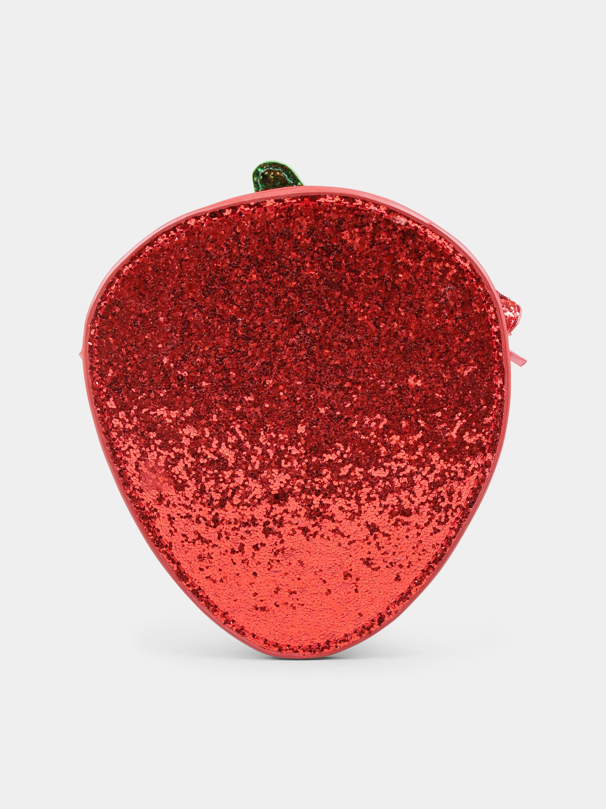 Borsa rossa per bambina con fragola,Konges Sløjd,KS102388 BARBADOS CHERRY