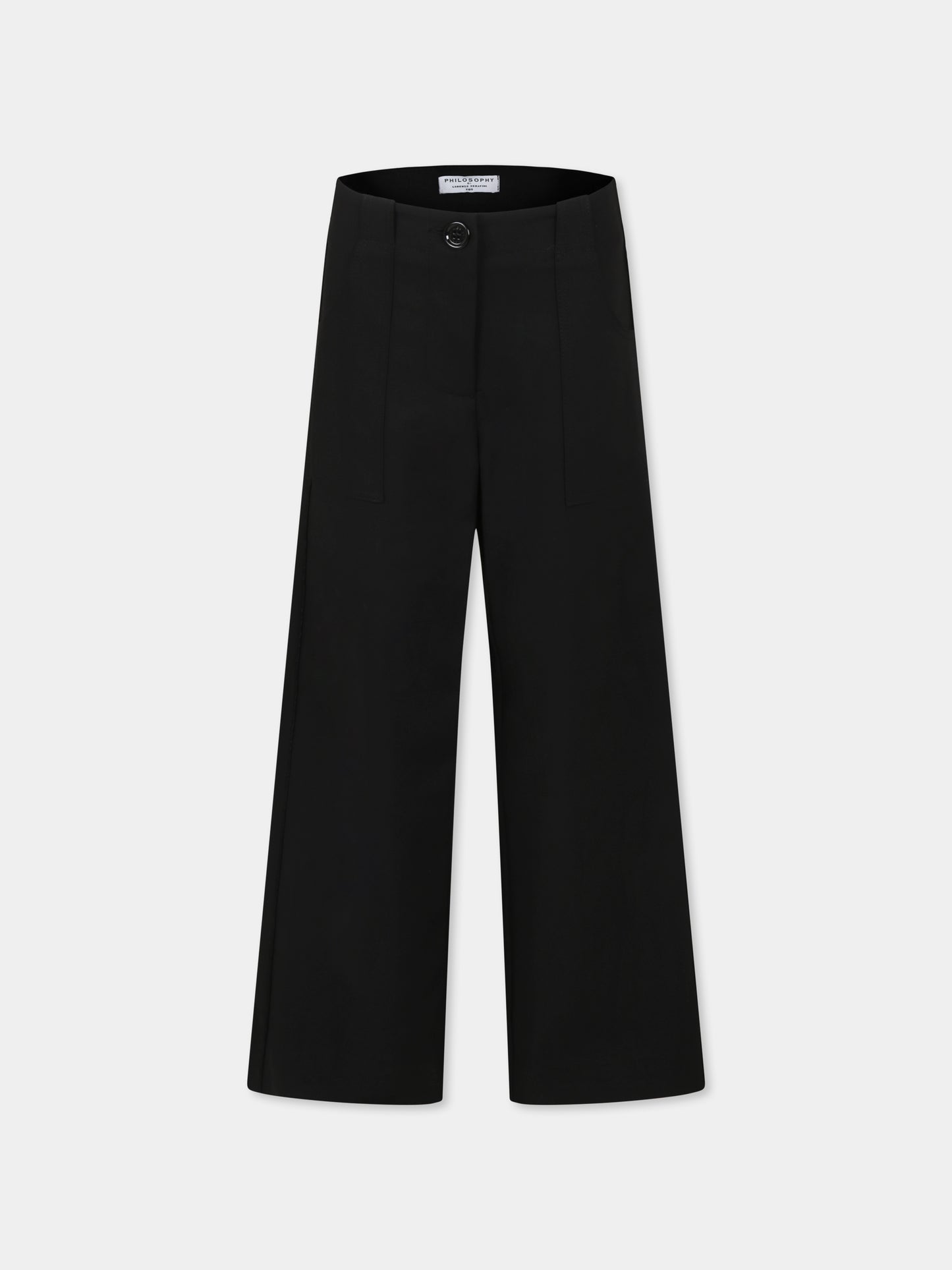 Pantaloni neri per bambina,Philosophy,I1E411 5133 P050