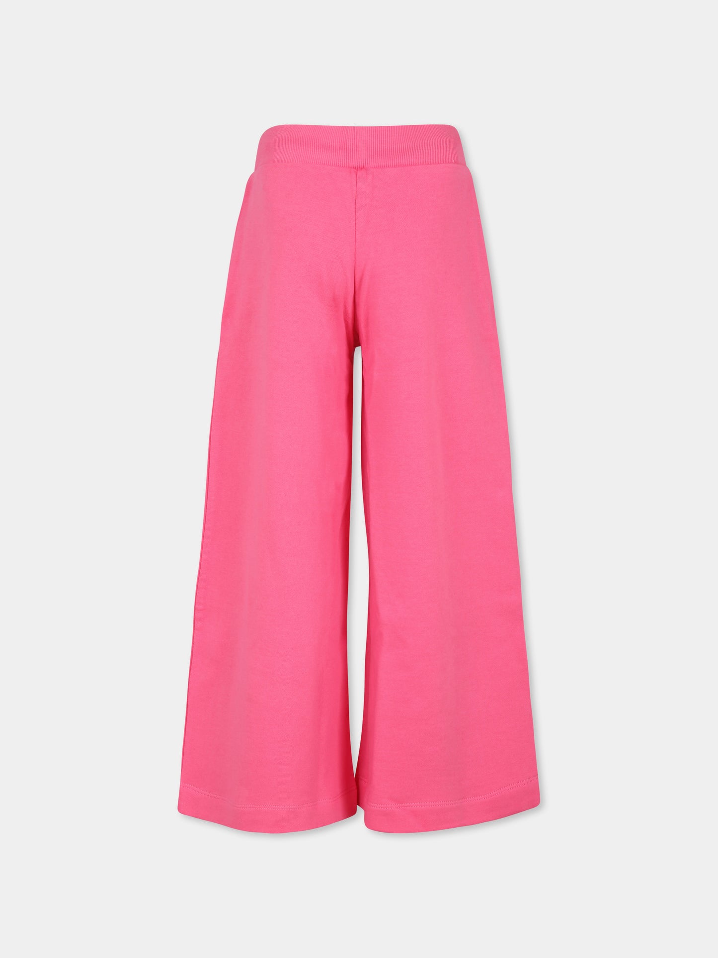 Pantaloni rosa per bambina con logo,Diesel,J01802 KYAXZ K378