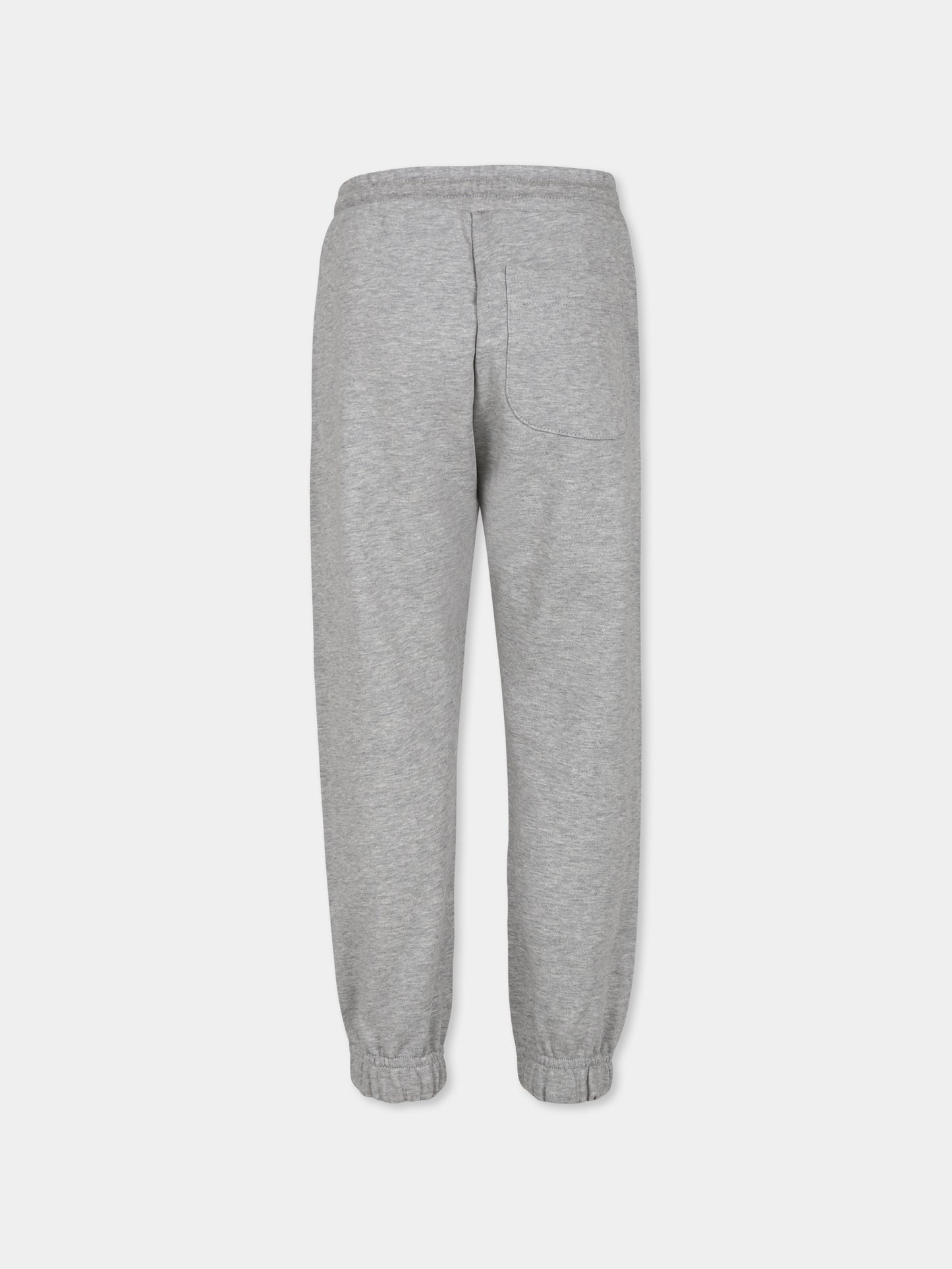 Pantaloni grigi per bambino con logo,Diesel,J01544 KYAVF K963