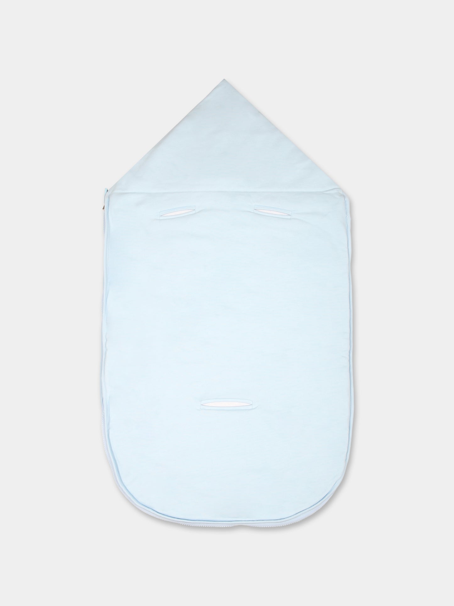 Sacco nanna celeste per neonato con Teddy Bear,Moschino Kids,MUE00P LCA30 40304