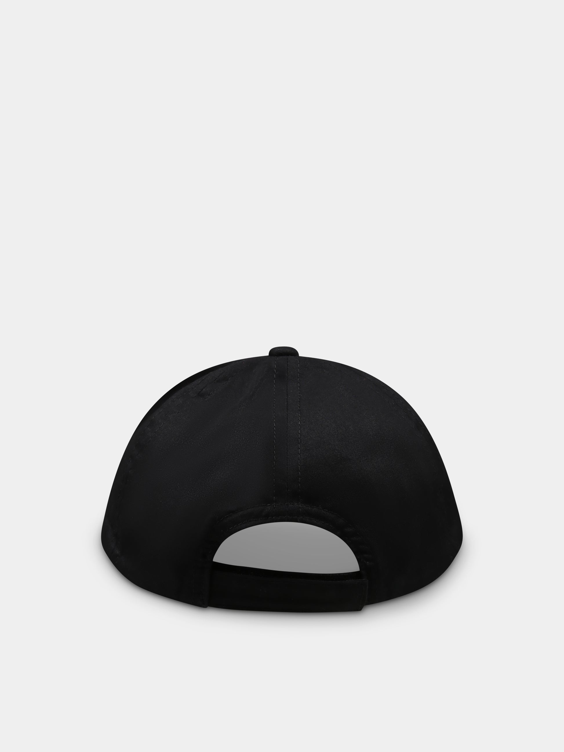 Cappello nero per bambini con Teddy Bear,Moschino Kids,HWX01N LOA00 60100