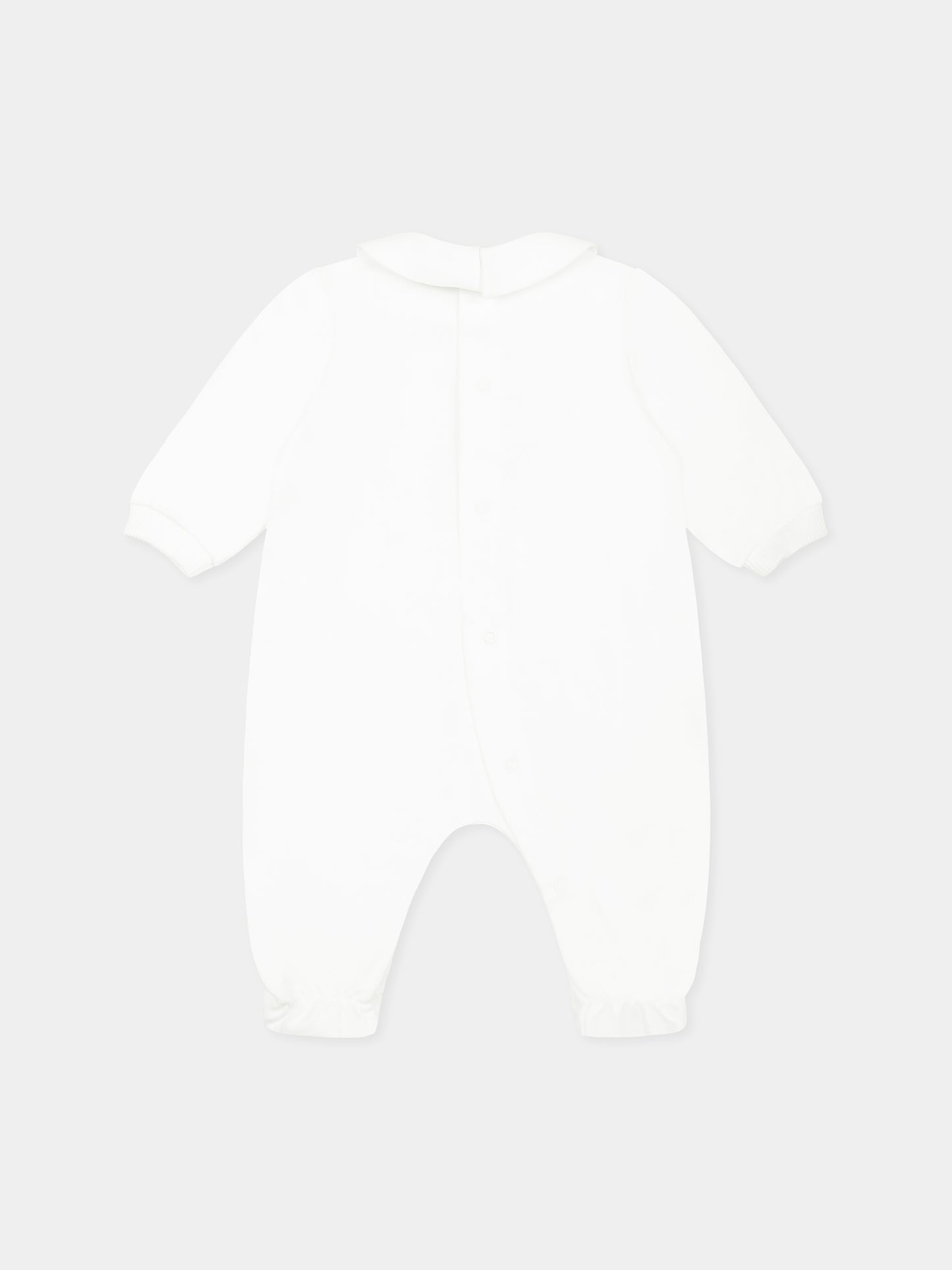 Set avorio per neonati con Teddy Bear e logo,Moschino Kids,MNY04G LCA19 10101