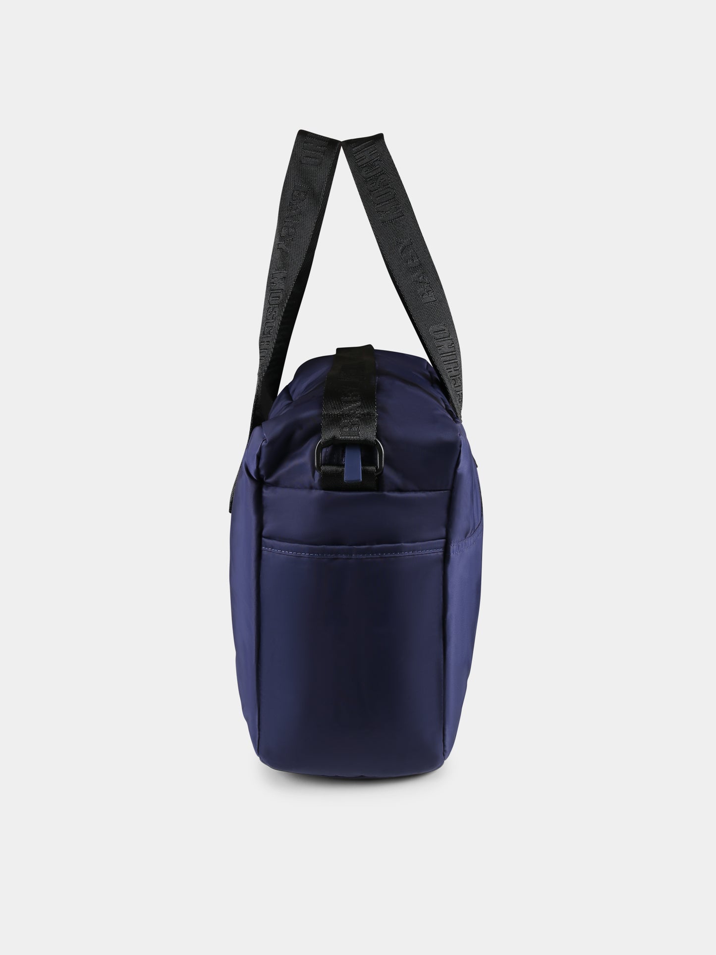 Borsa mamma blu per neonato con Teddy Bear,Moschino Kids,MUX05C L3A89 40016