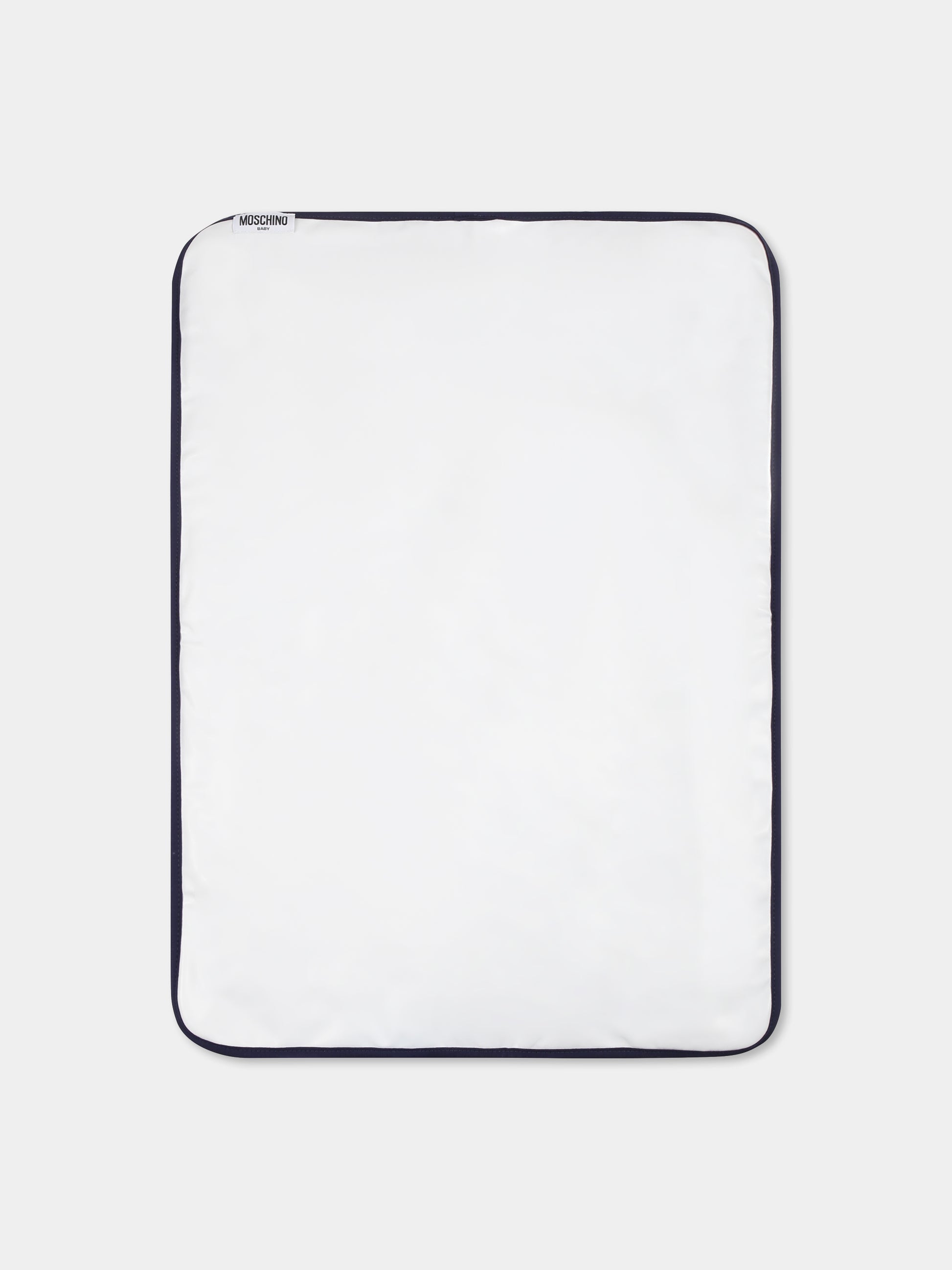 Borsa mamma blu per neonato con Teddy Bear,Moschino Kids,MUX05C L3A89 40016