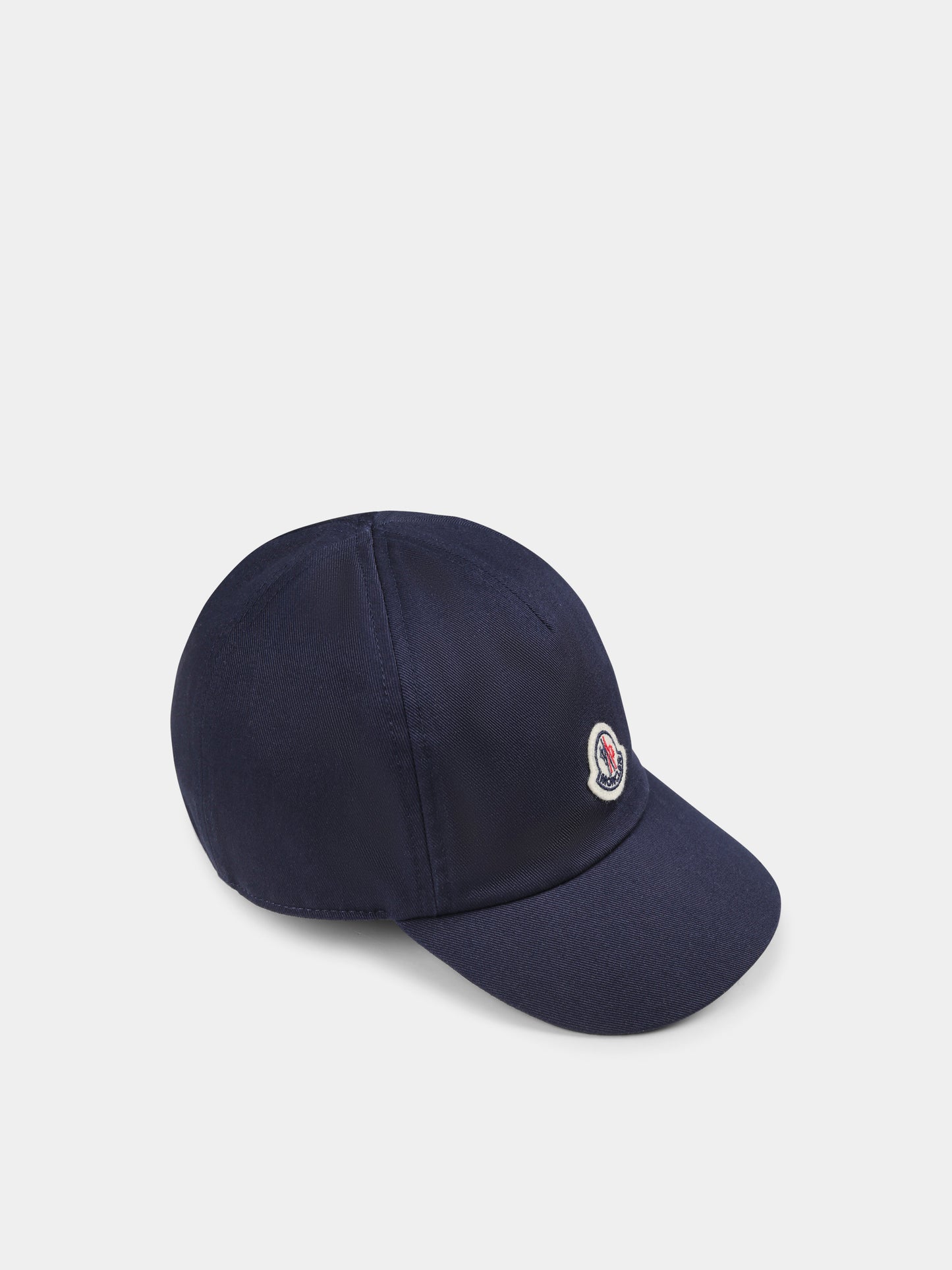 Cappello blu per neonato con logo,Moncler Kids,K1951 3B00008 04863 742