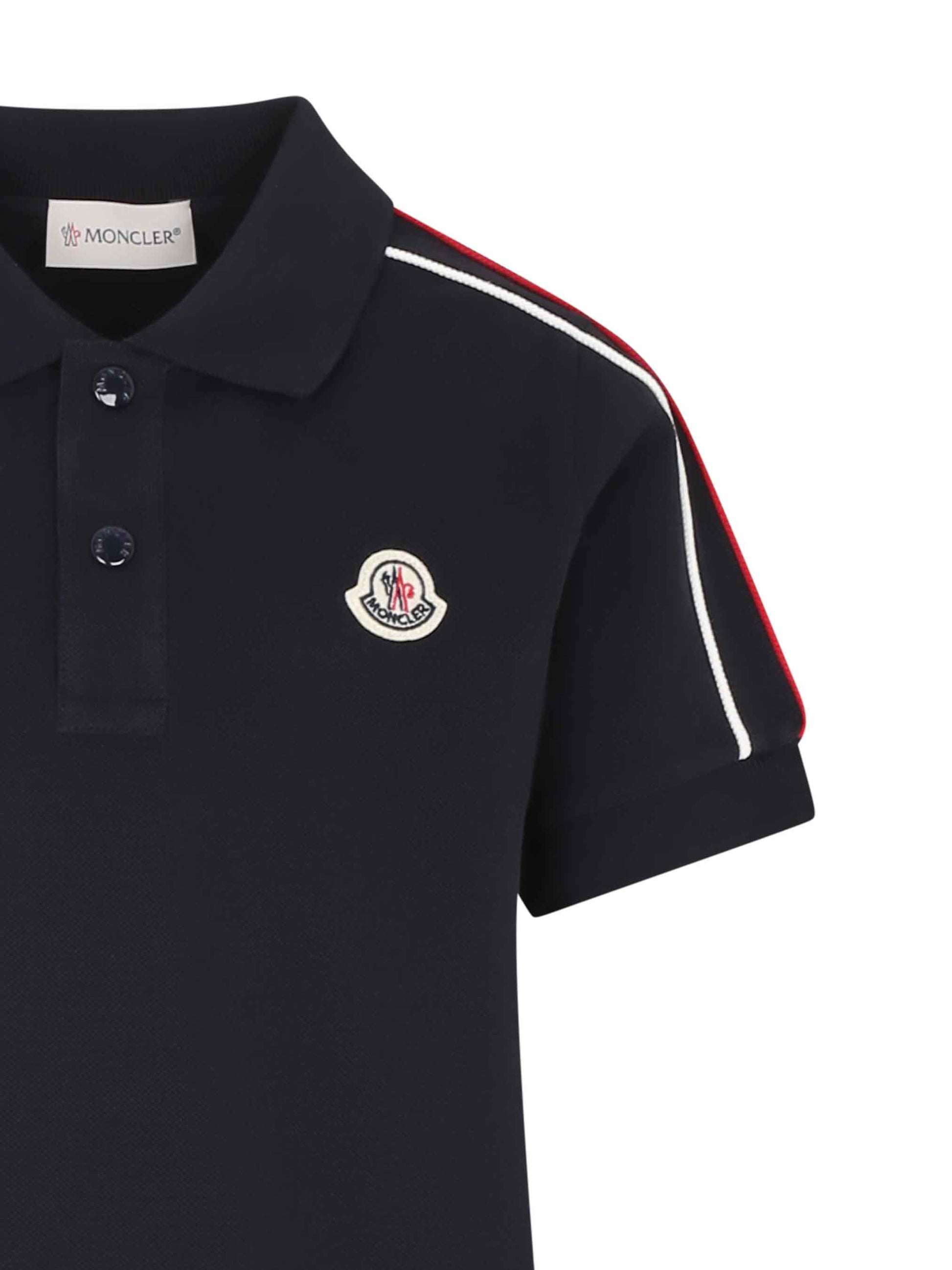 Completo blu per bambino con logo,Moncler Kids,K1954 8M00012 89ALK 778