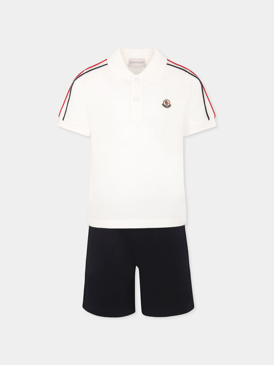 Completo multicolor per bambino con logo,Moncler Kids,K1954 8M00012 89ALK F07