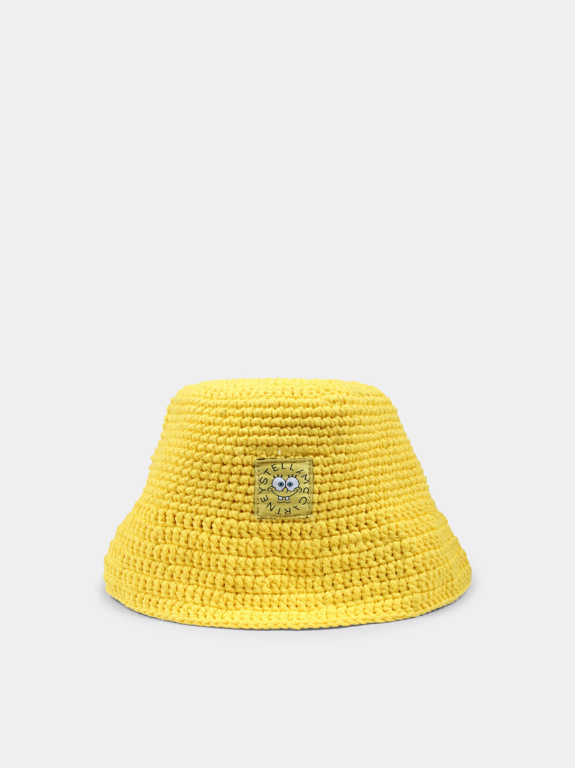 Cloche gialla per bambina con SpongeBob,Stella Mccartney Kids,TW0B37 Z2828 244