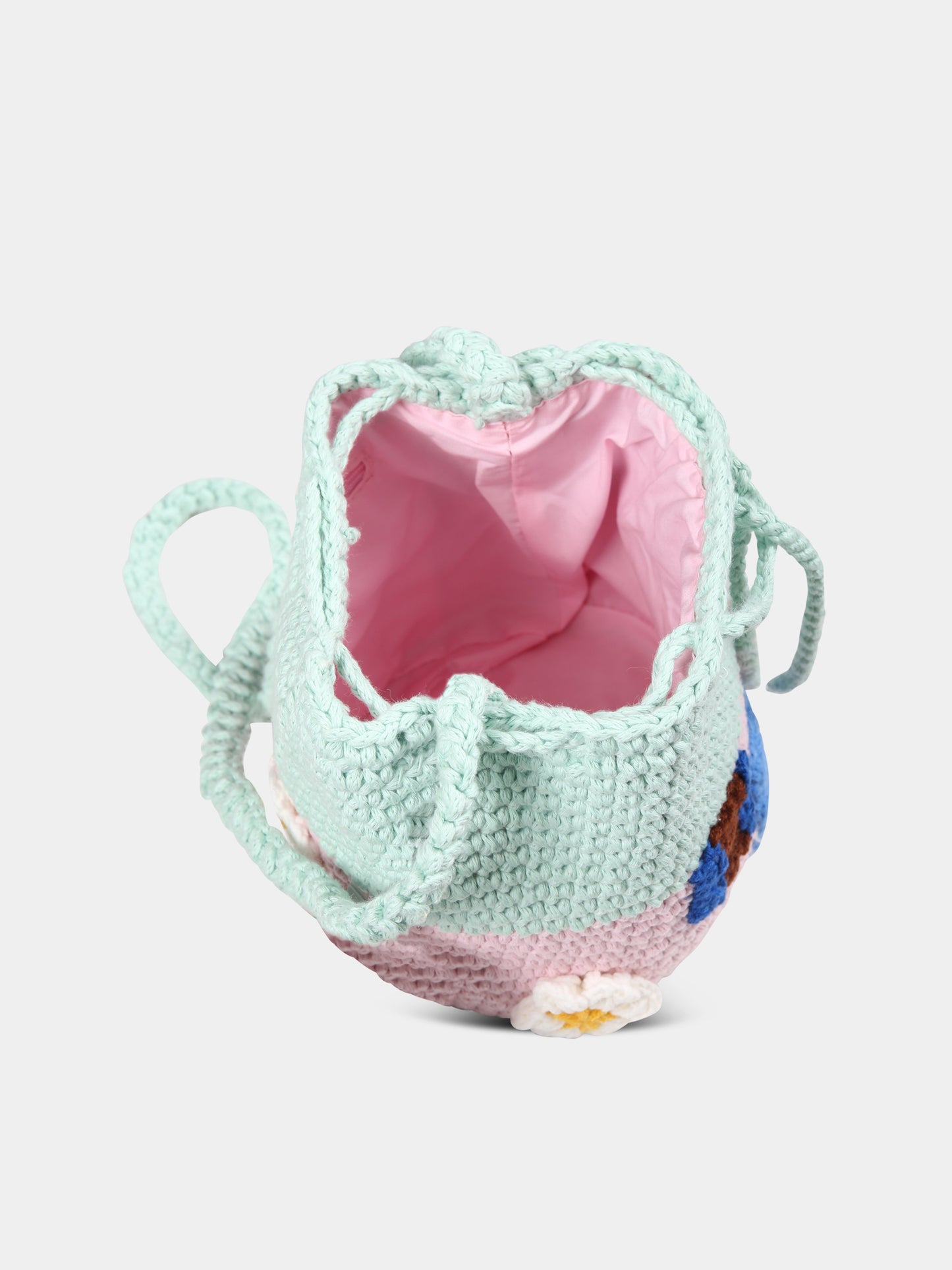 Multicolor bag for girl with house