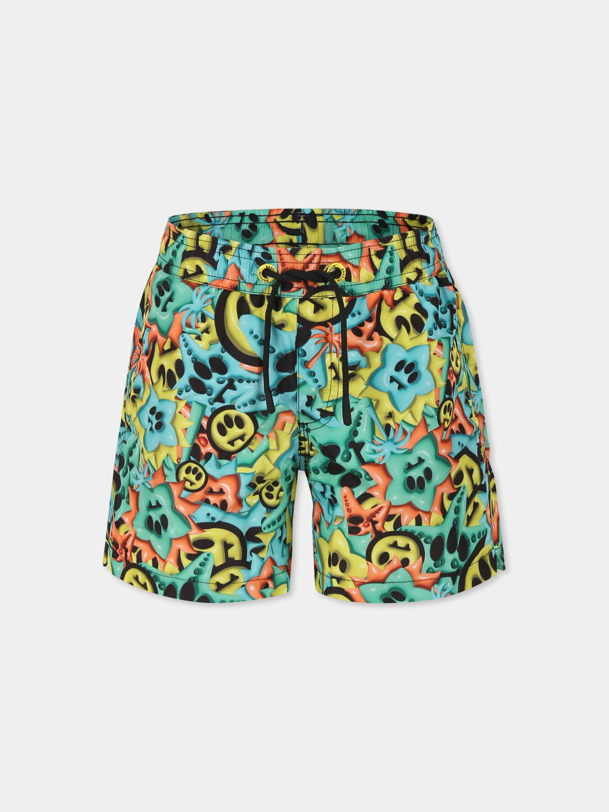 Boxer mare multicolor per bambino con msile all over,Barrow,S5BKJUSS086 140