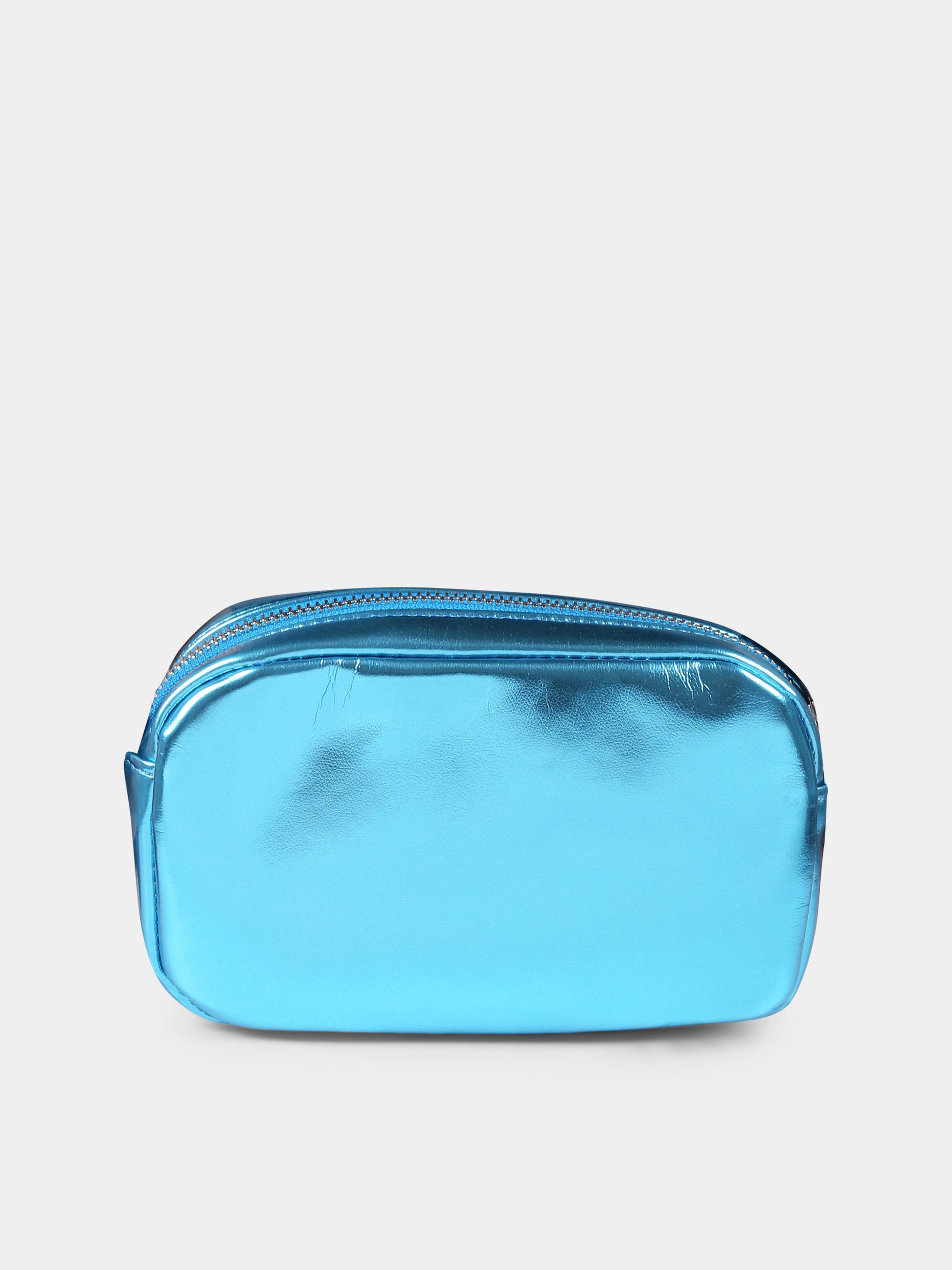 Borsa azzurra per bambina con stella,Stella Mccartney Kids,TW0A78 Z2431 999