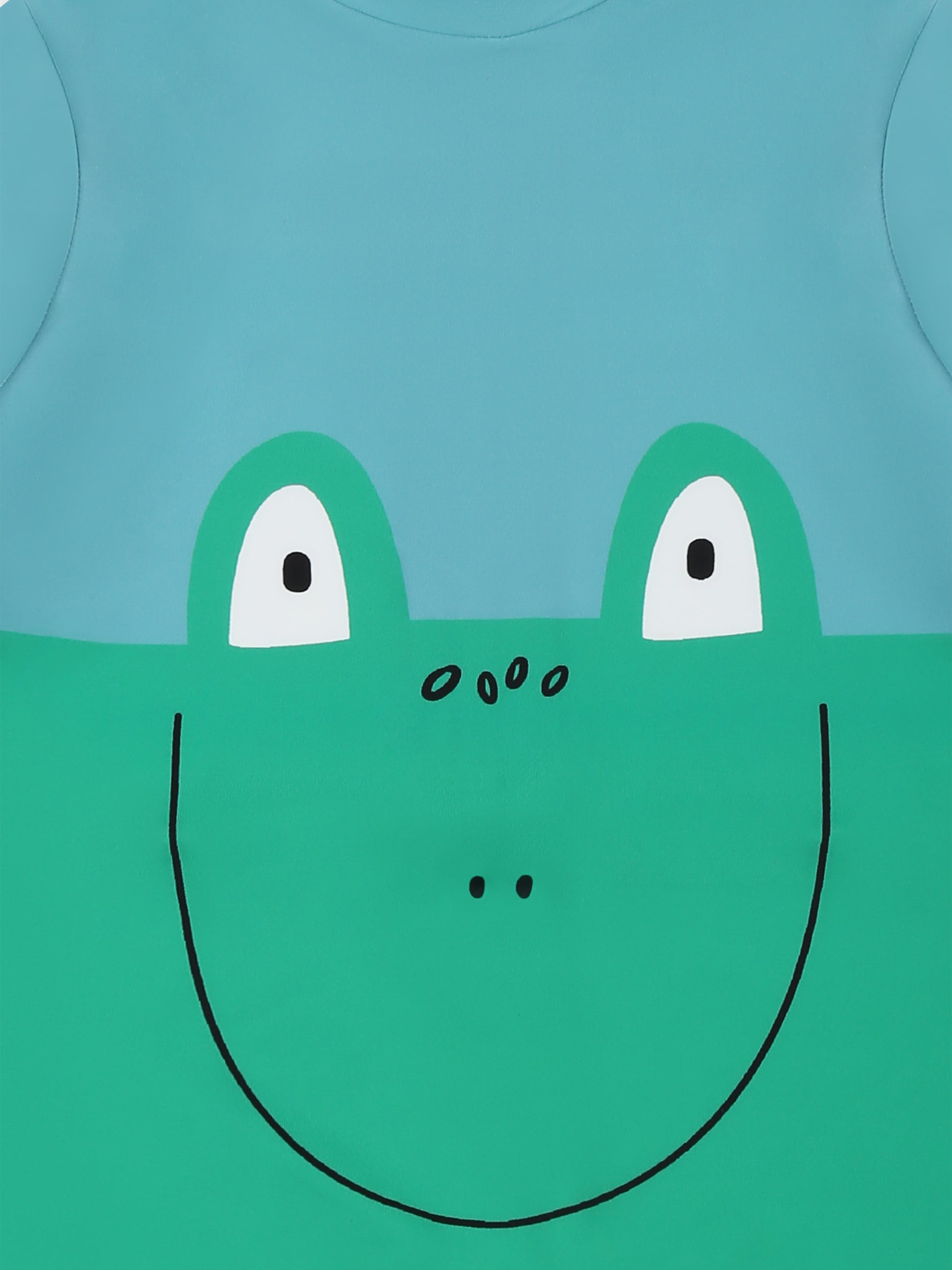 Pagliaccetto Anti Uv verde per neonato con rana,Stella Mccartney Kids,TWC509 Z0157 999