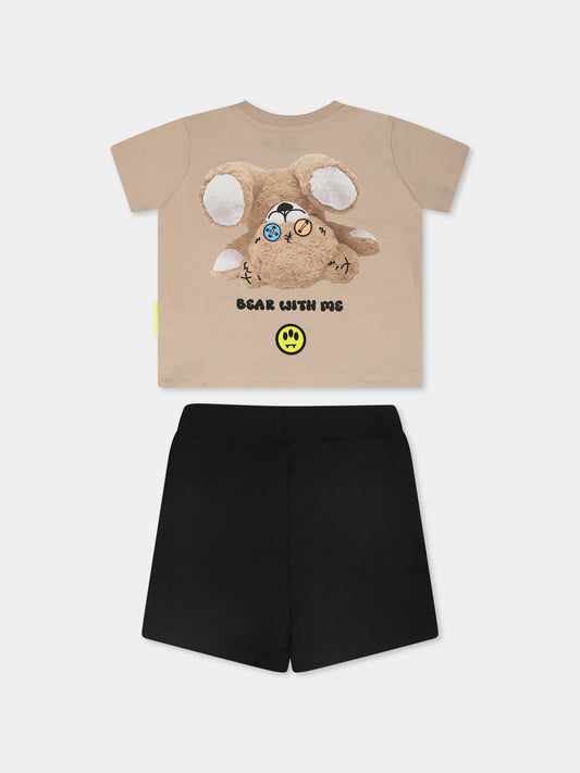 Completo multicolor per neonati con stampa Bear,Barrow,S5BKUNTR161 092/02