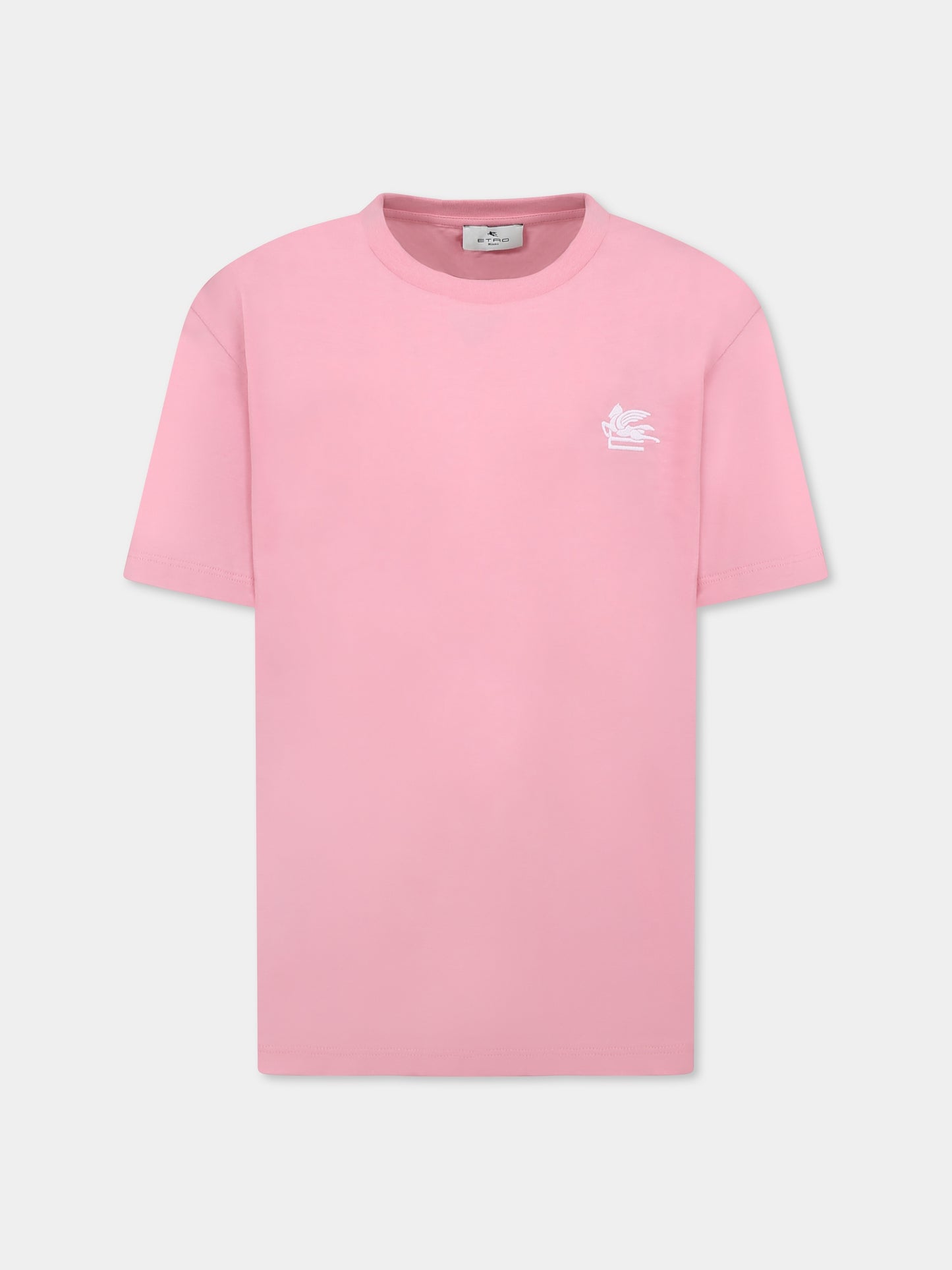 Pink t-shirt for girl Pegasus