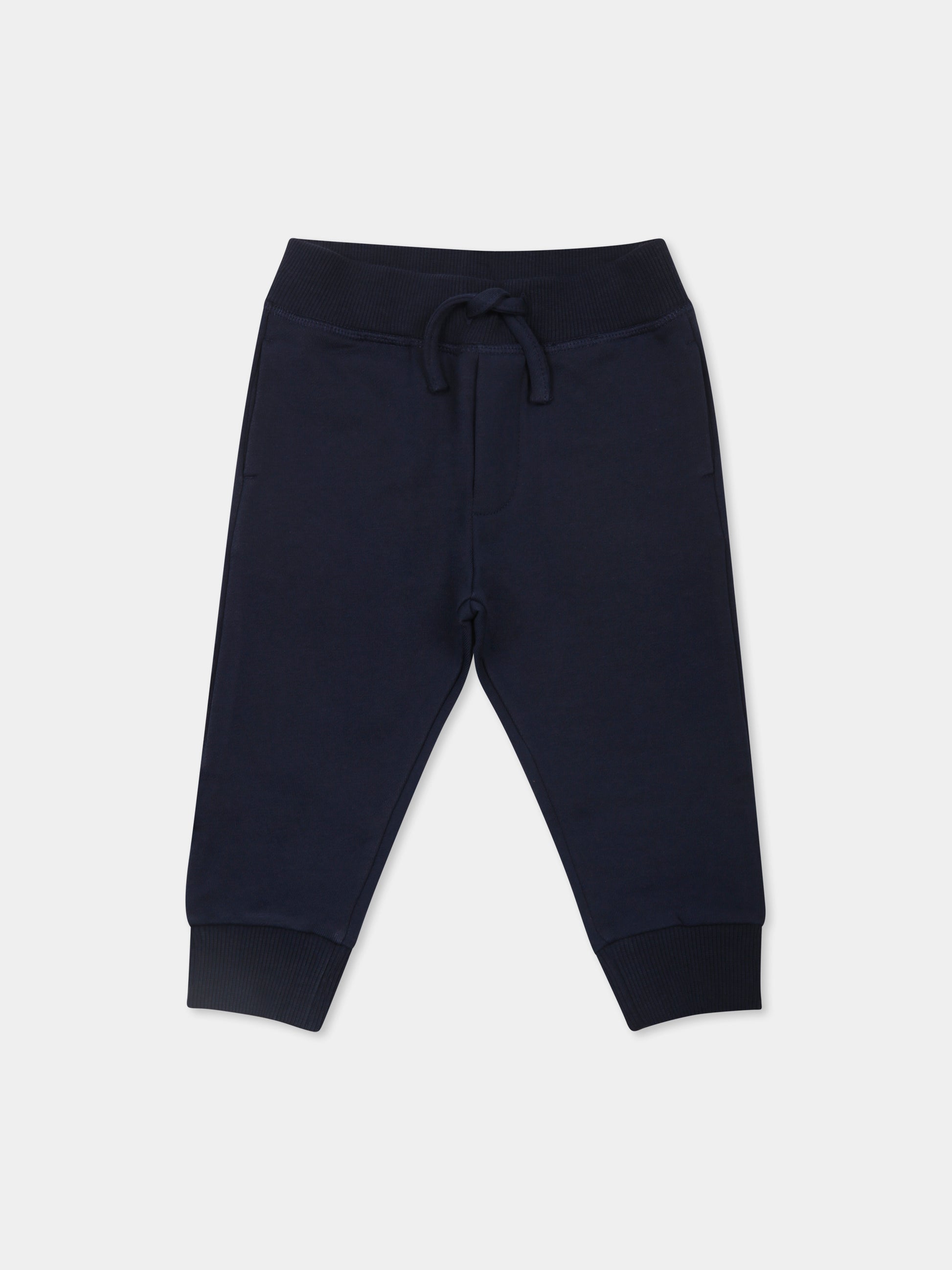 Pantaloni blu per neonato con logo,Dsquared2,DQ2867 D0ACC D2P832B DQ880