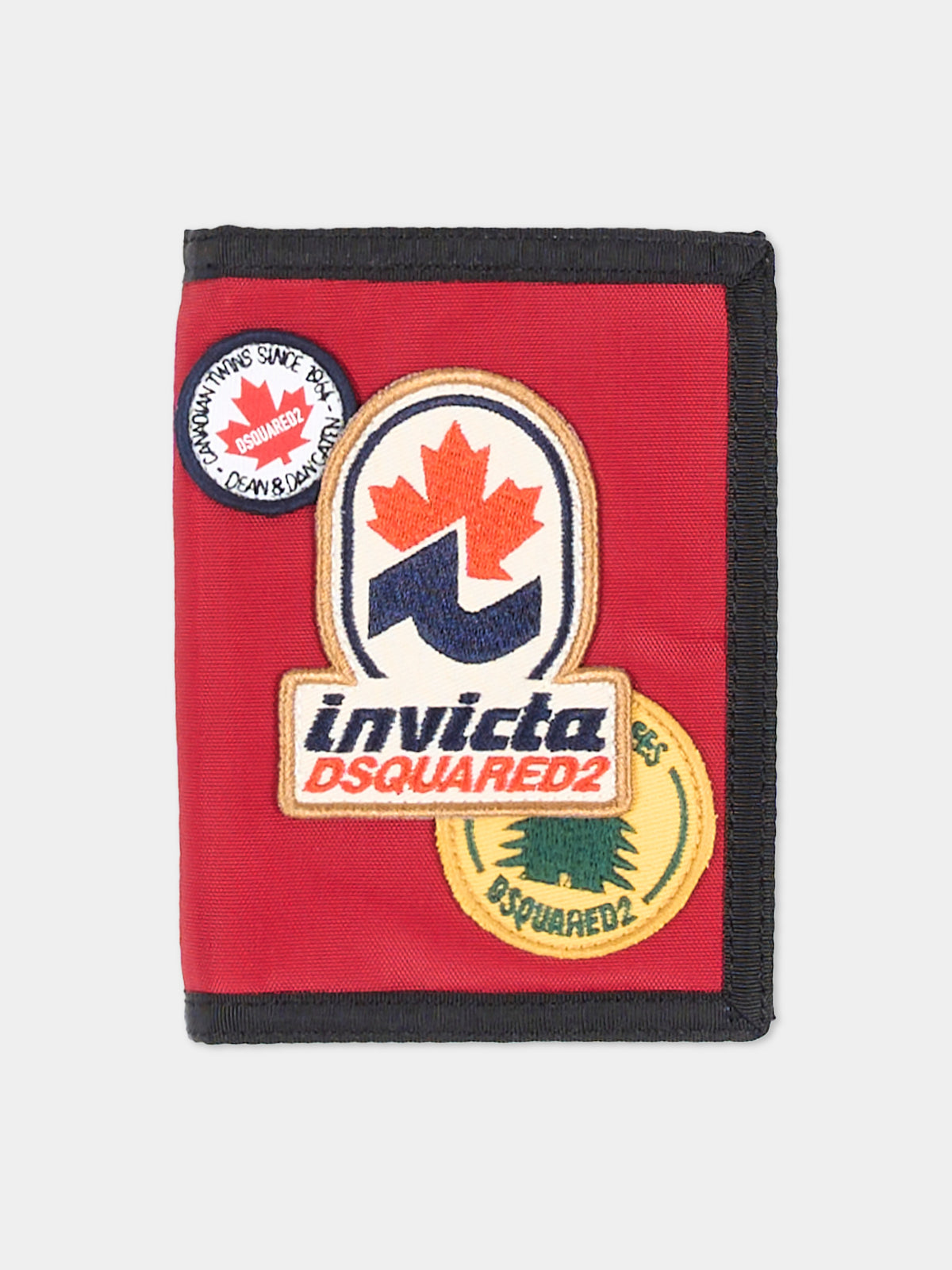 Multicolor wallet for boy with logo