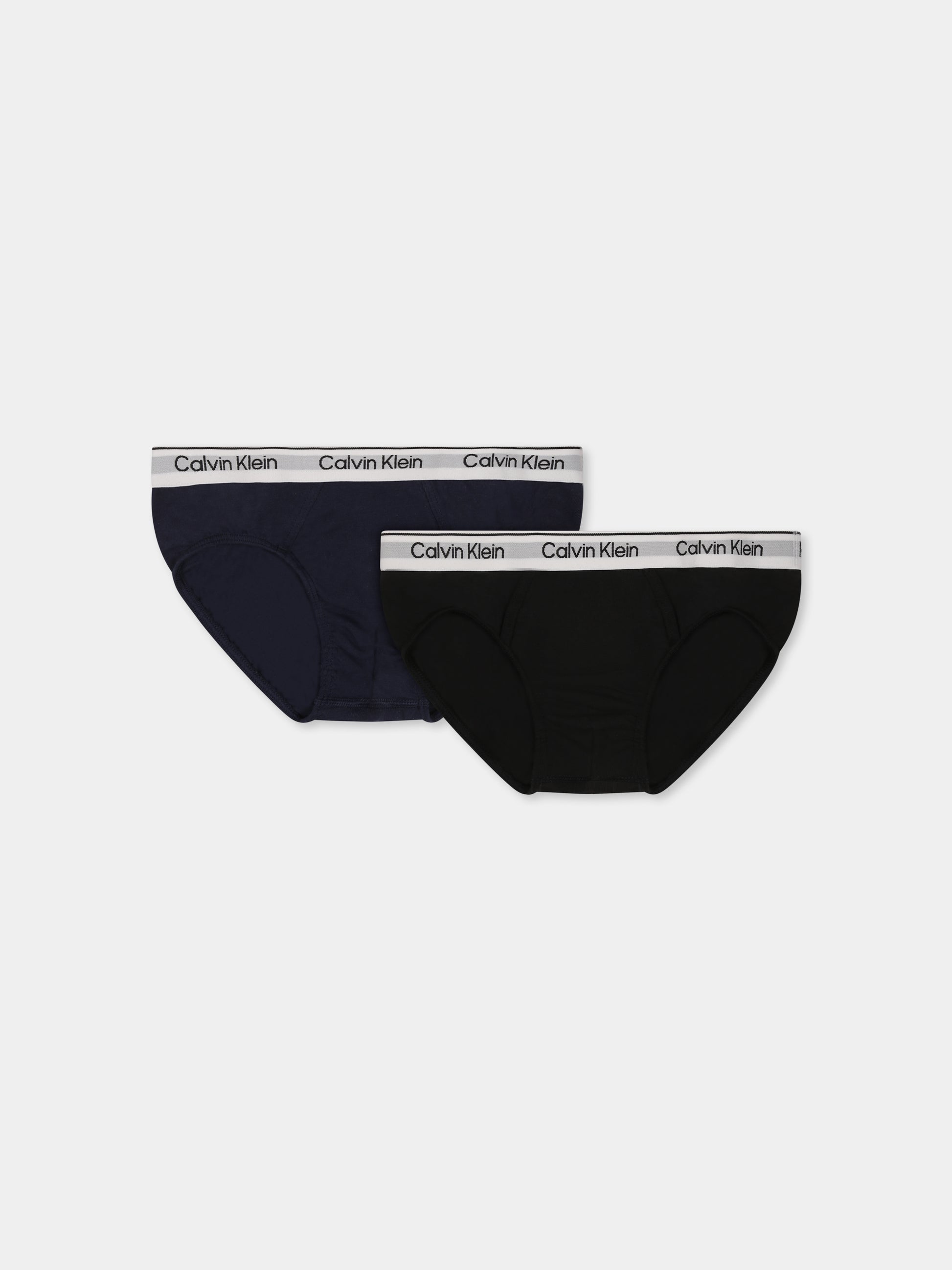 Set slip multicolor per bambina con logo,Calvin Klein Kids,25S CAB70B700508T B70B700508 0SD
