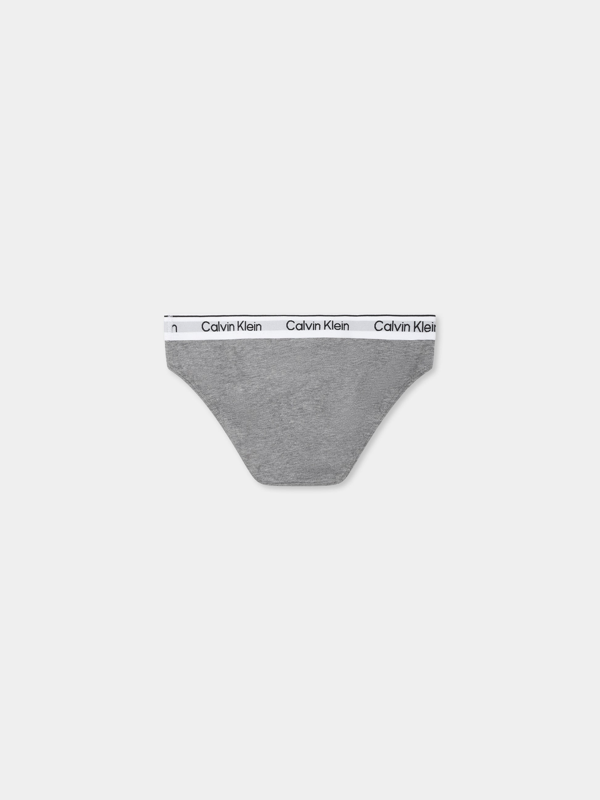 Set slip multicolor per bambina con logo,Calvin Klein Kids,25S CAG80G800728T G80G800728 0WT