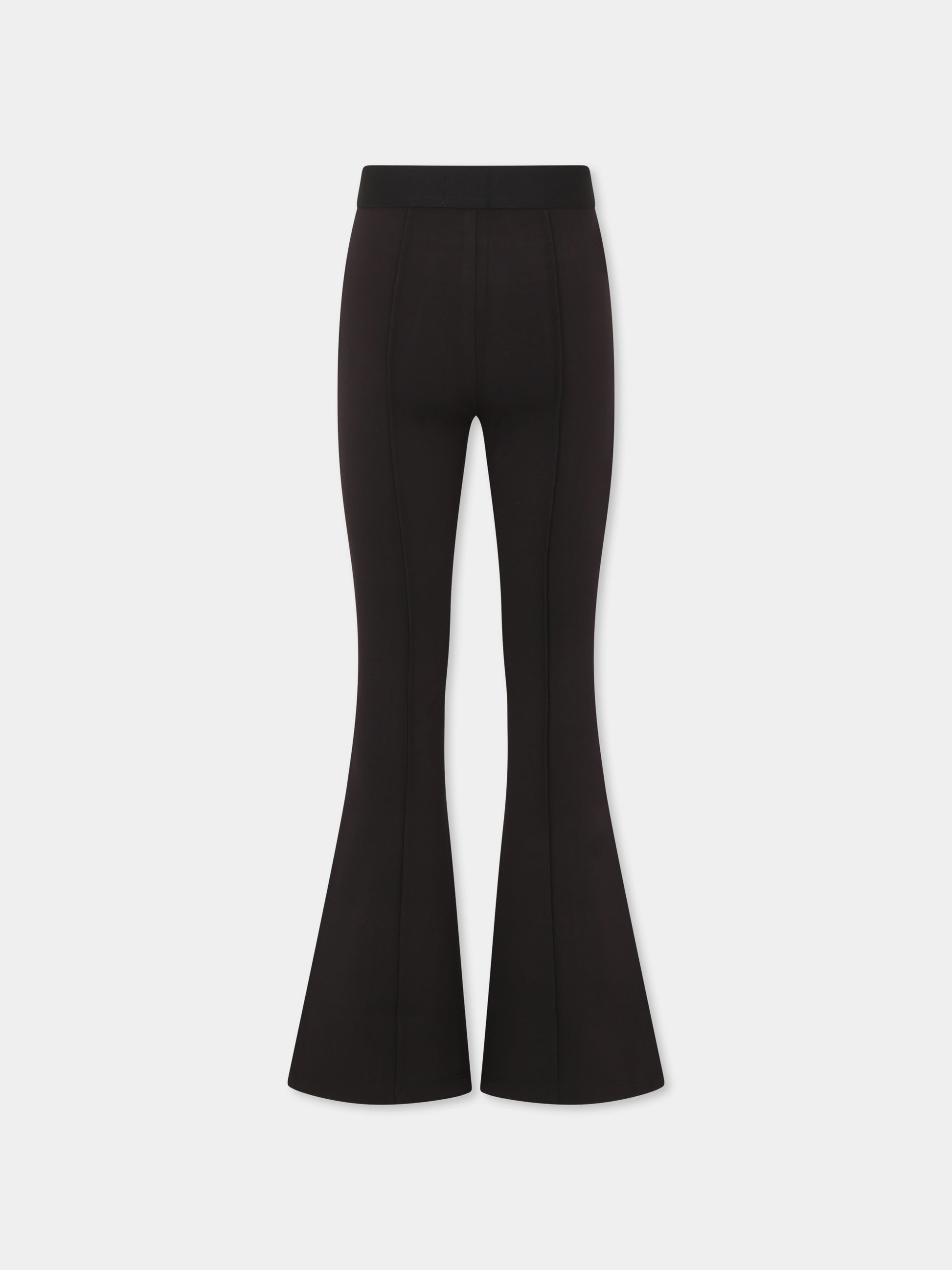 Leggings neri per bambina con logo,Calvin Klein Kids,25S CKIG0IG02874J IG0IG02874 BEH