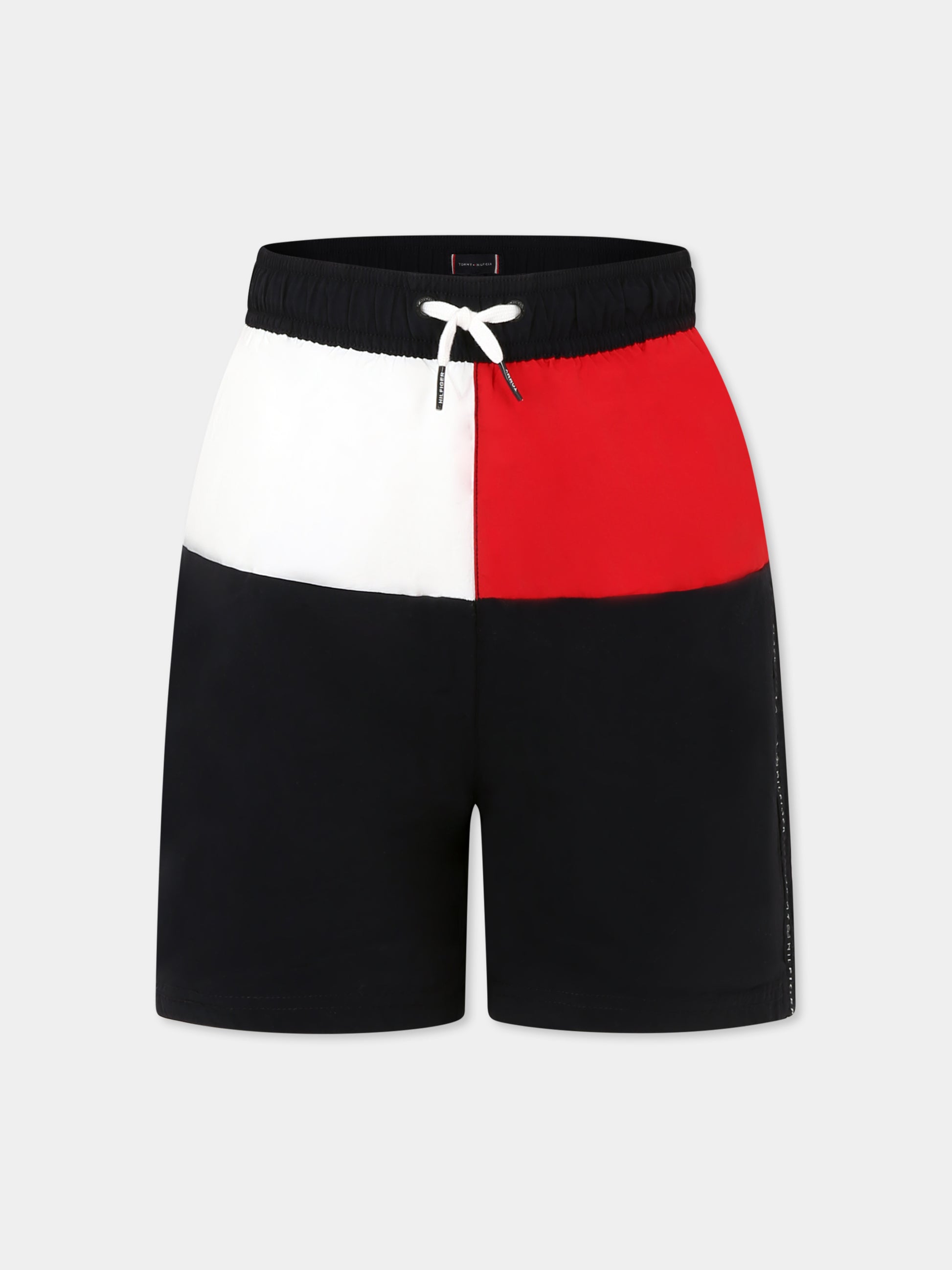 Boxer mare blu per bambino con logo,Tommy Hilfiger Junior,25S TAUB0UB00527 UB0UB00527 DW5