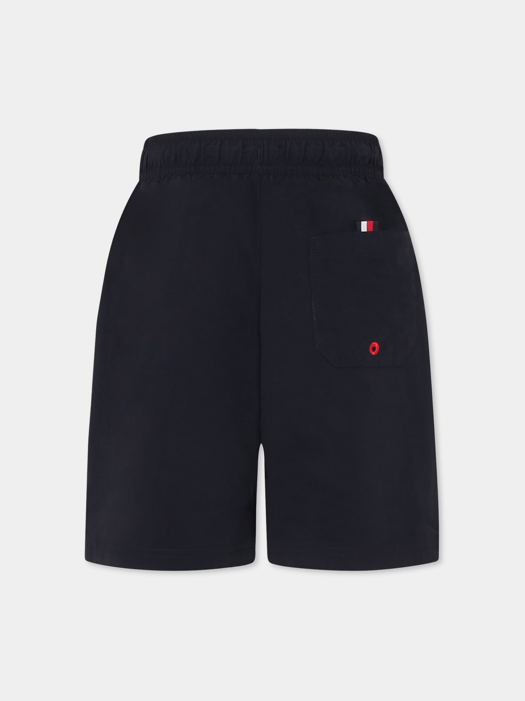 Boxer mare blu per bambino con logo,Tommy Hilfiger Junior,25S TAUB0UB00527 UB0UB00527 DW5