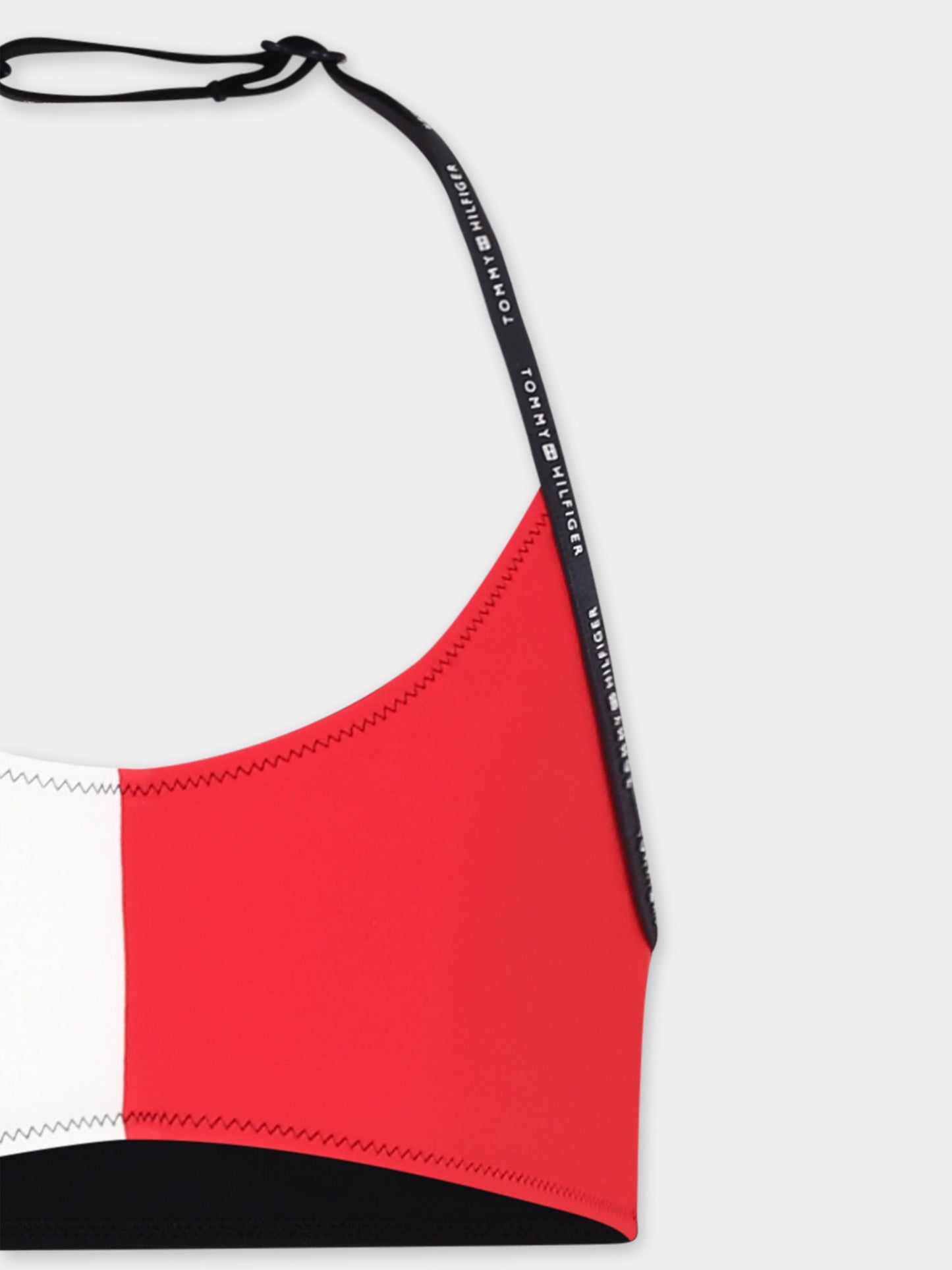 Bikini multicolor per bambina con logo,Tommy Hilfiger Junior,25S TAUG0UG00718 UG0UG00718 DW5