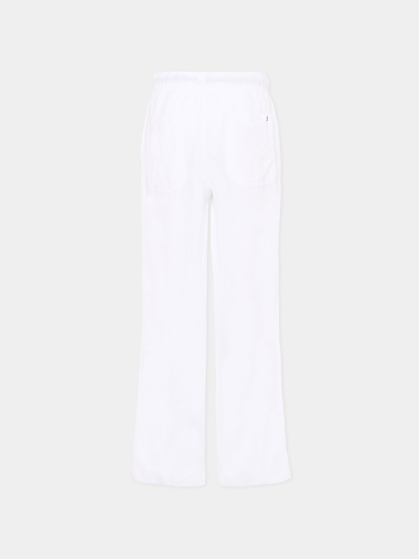 Pantaloni casual bianchi per bambino,Tommy Hilfiger Junior,KB0KB09640 YBR