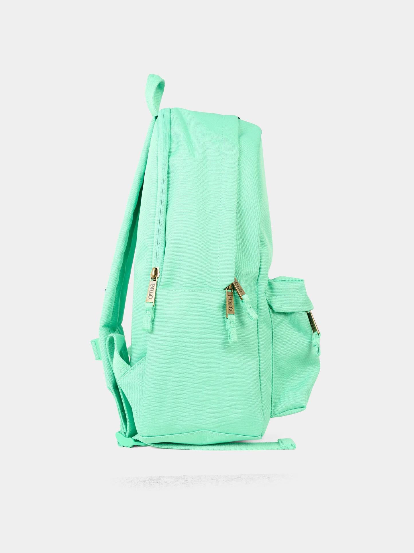Zaino verde per bambini con cavallino,Ralph Lauren Kids,25S RL9AR151 9AR151 F4L