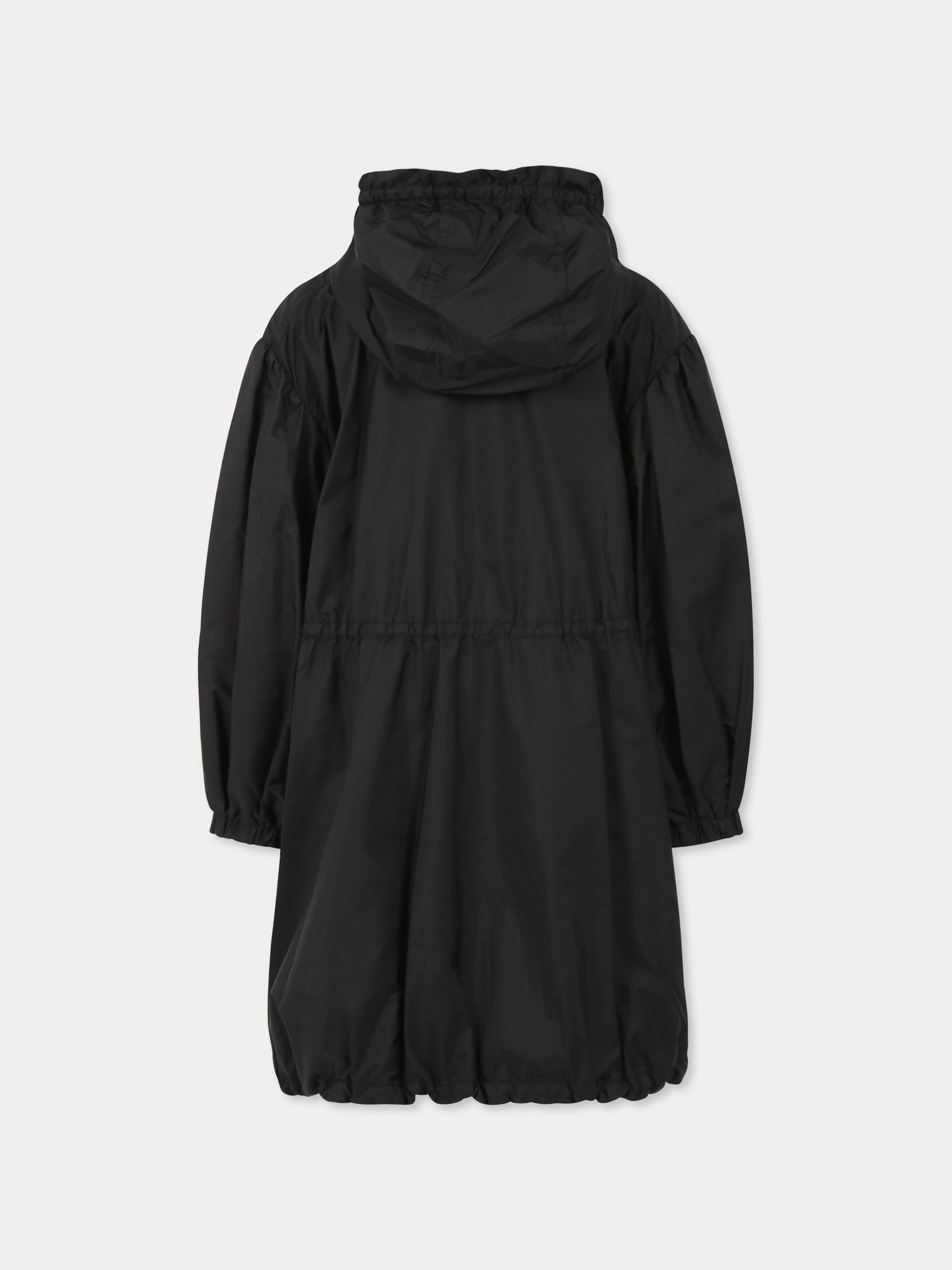 Giacca a vento Bessie nera per bambina con logo,Moncler Kids,K1954 1C00009 53A5E 999