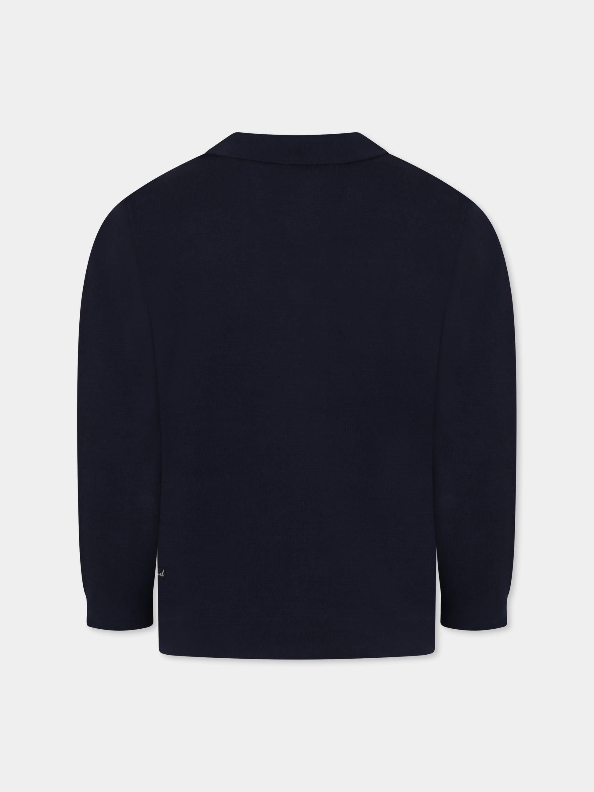 Cardigan blu per bambino,Mayoral,3418 033