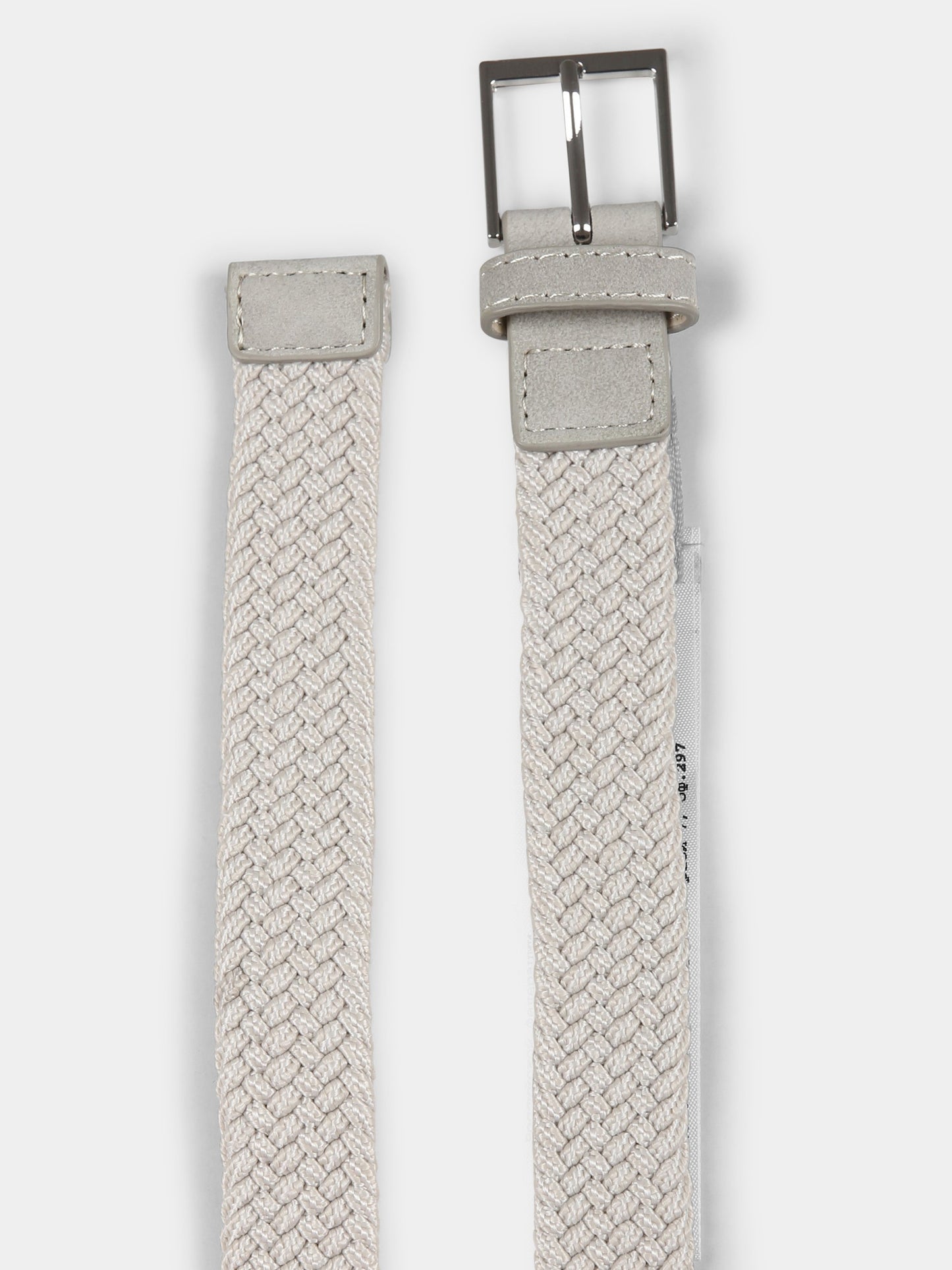 Beige belt for boy