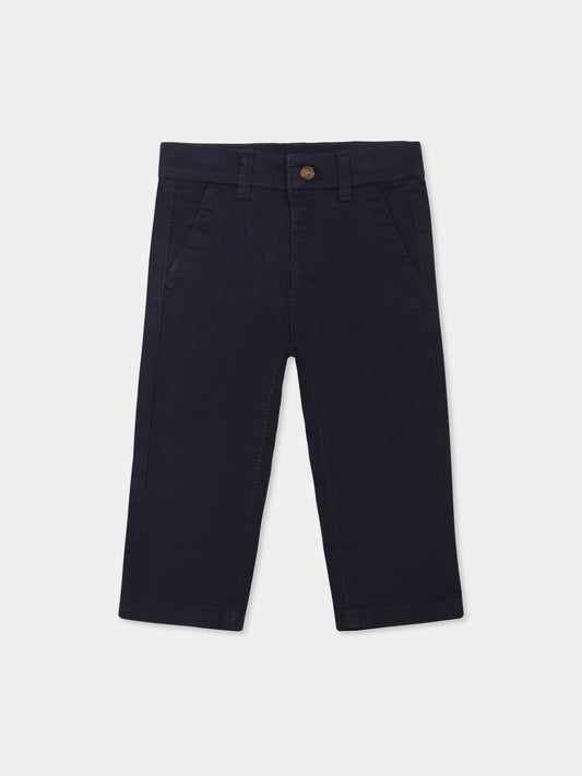 Blue trousers for baby boy