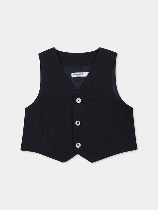 Panciotto blu per neonato,Mayoral,1303 048